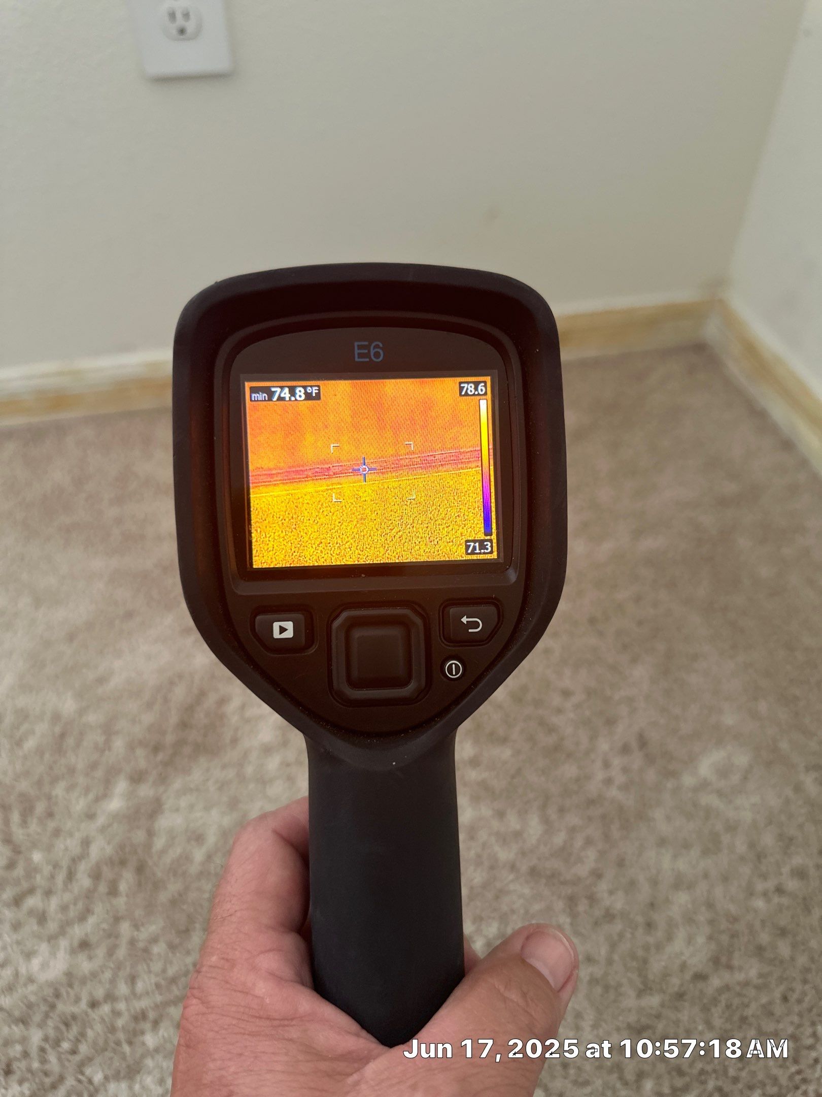 Moisture intrusion inspection with air quality testing by Building performance Solutions LLC