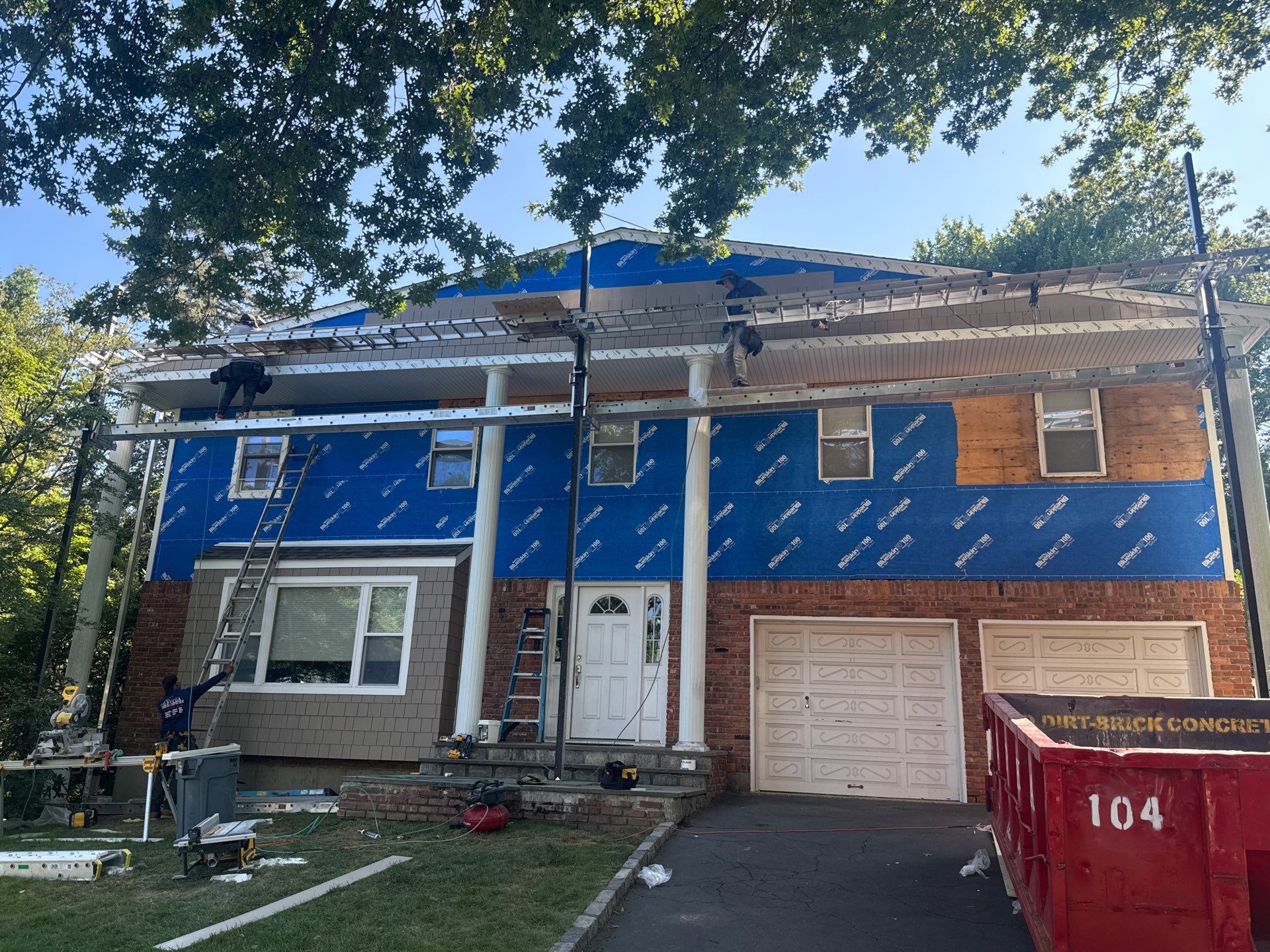 Full House Remodel, White Plains, NY  by Ideal Siding 