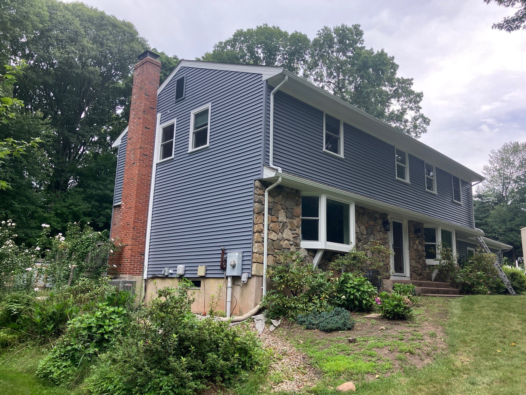 Siding using Cert. Monogram D/4 x 12'6" Clapboard, Flagstone by DiGiorgi Roofing and Siding Inc