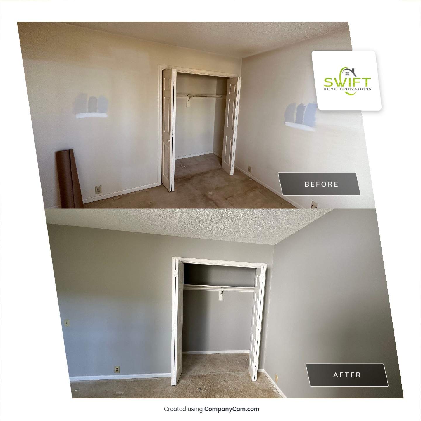 Comprehensive Interior Painting Refresh in Atlanta by Swift Home Renovations