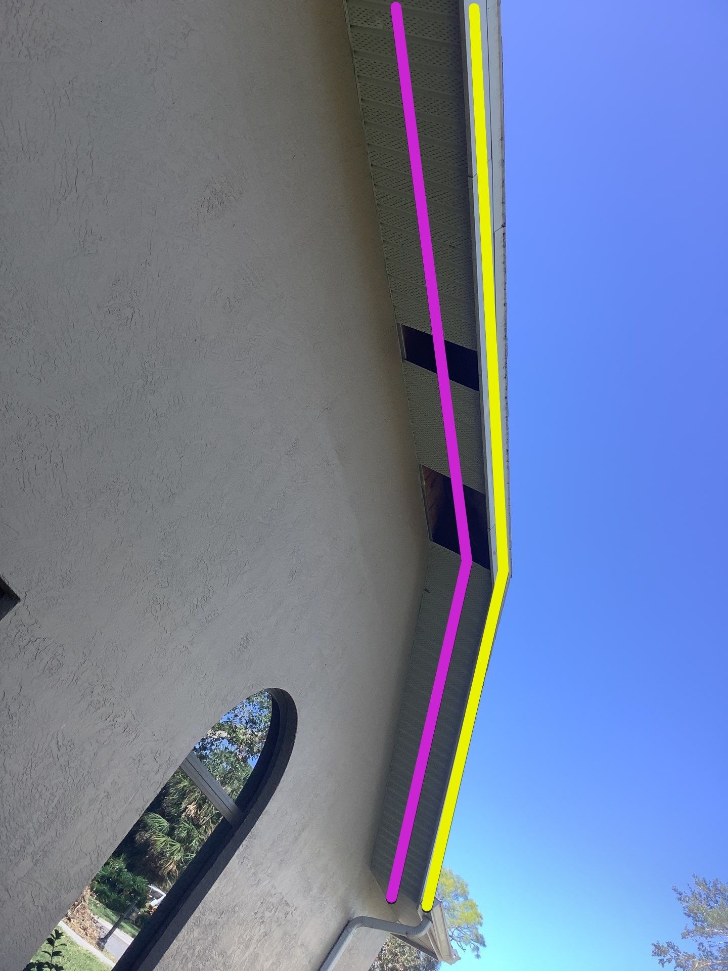 Black Seamless Gutters in Sarasota FL by Gutter Professors