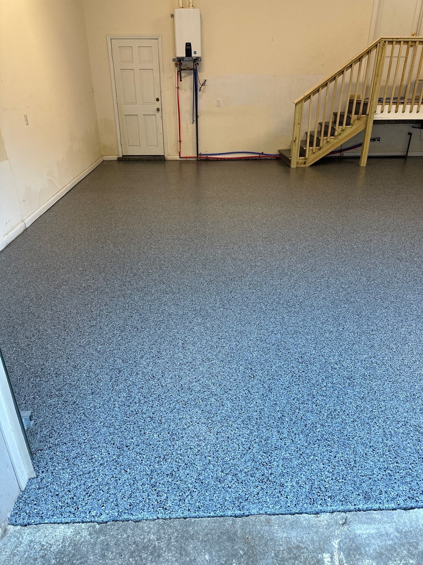 Garage Floor Coating using Nightfall by My Garage Floor Guys