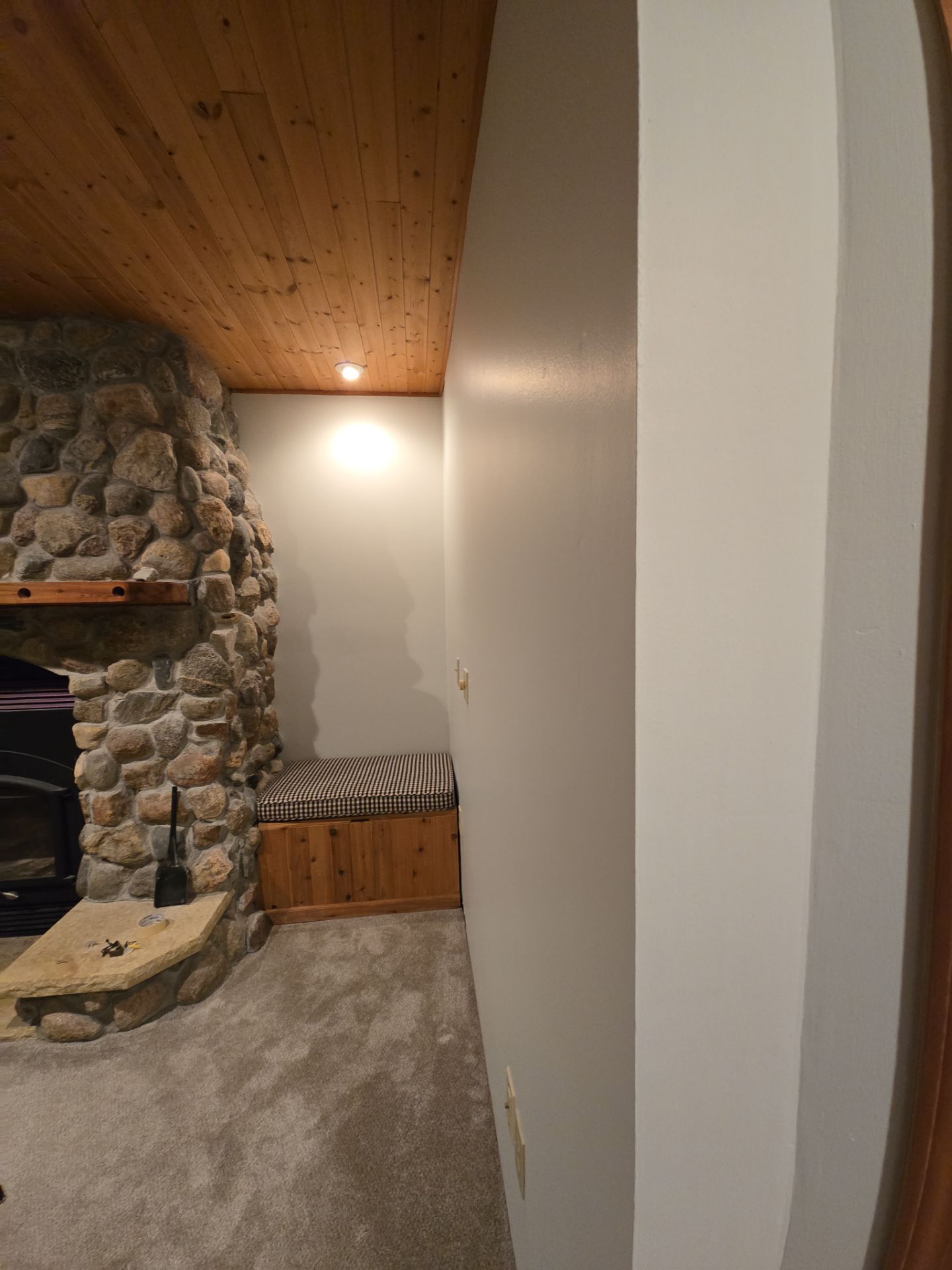 Tour the entire process of painting an interior by The Hillcrest Company 