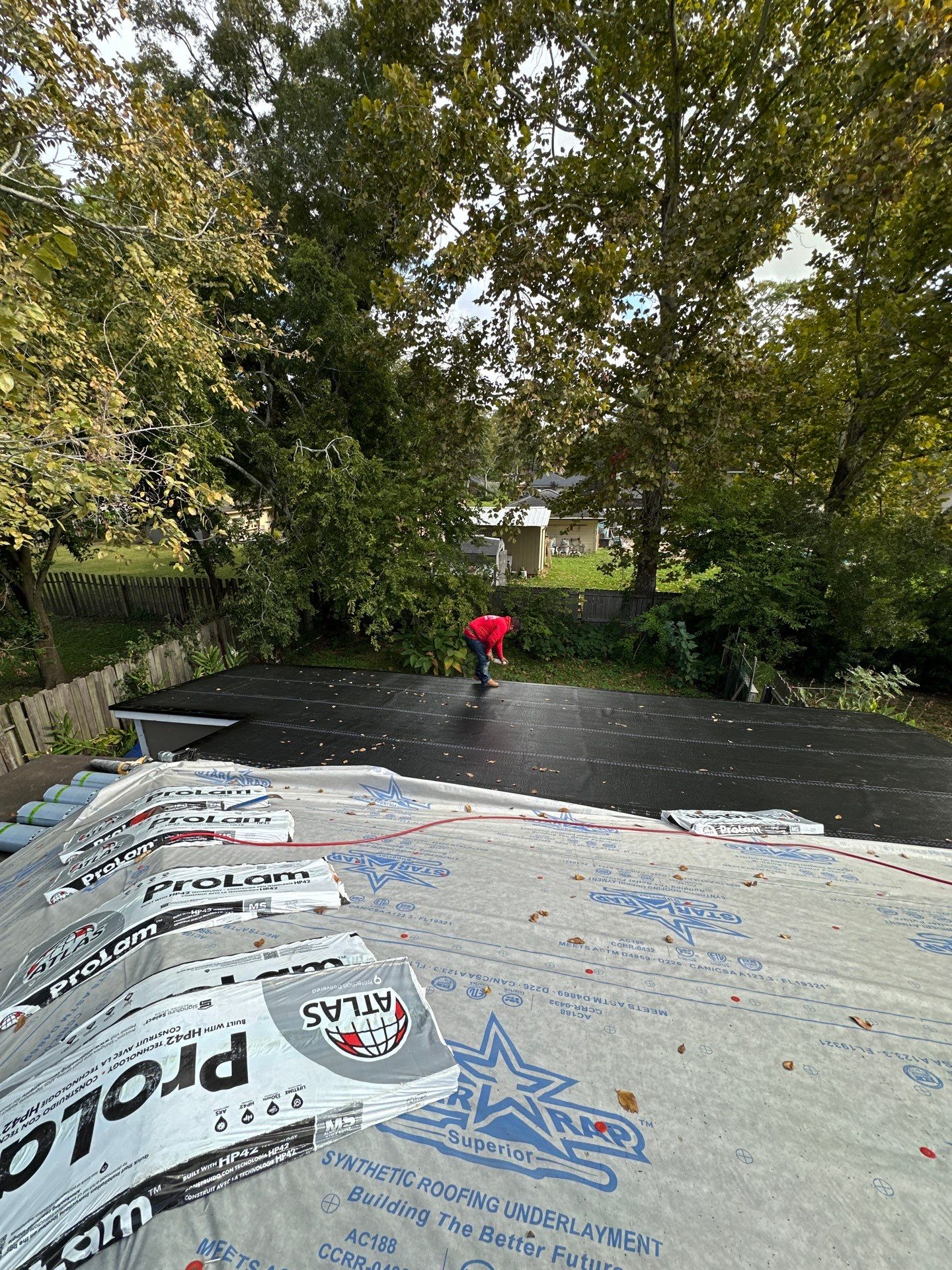Project in Lake Jackson by Motion Roofing