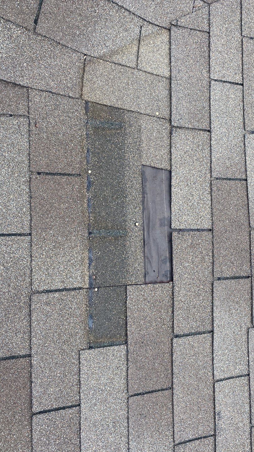 Wind damage by Deerfield Roofing LLC