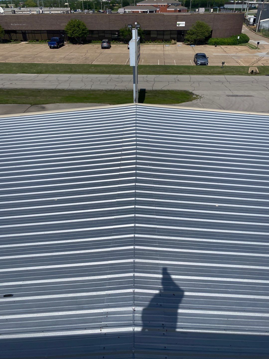 Metal Roof Project in Tulsa by Decor Roofing & Restoration