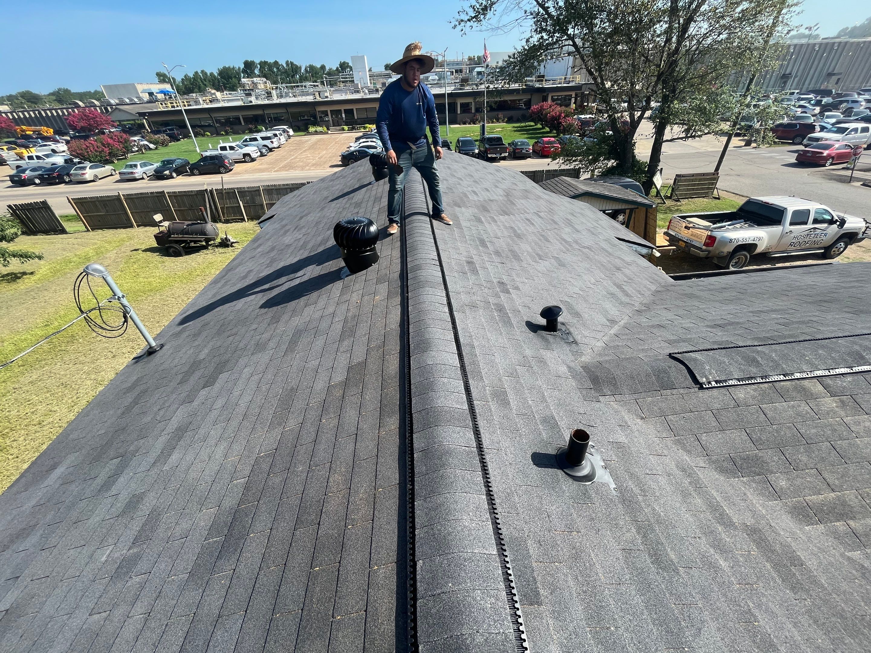 Residential Reroof: 25 Year 3-Tab Shingle by Hostetler Roofing