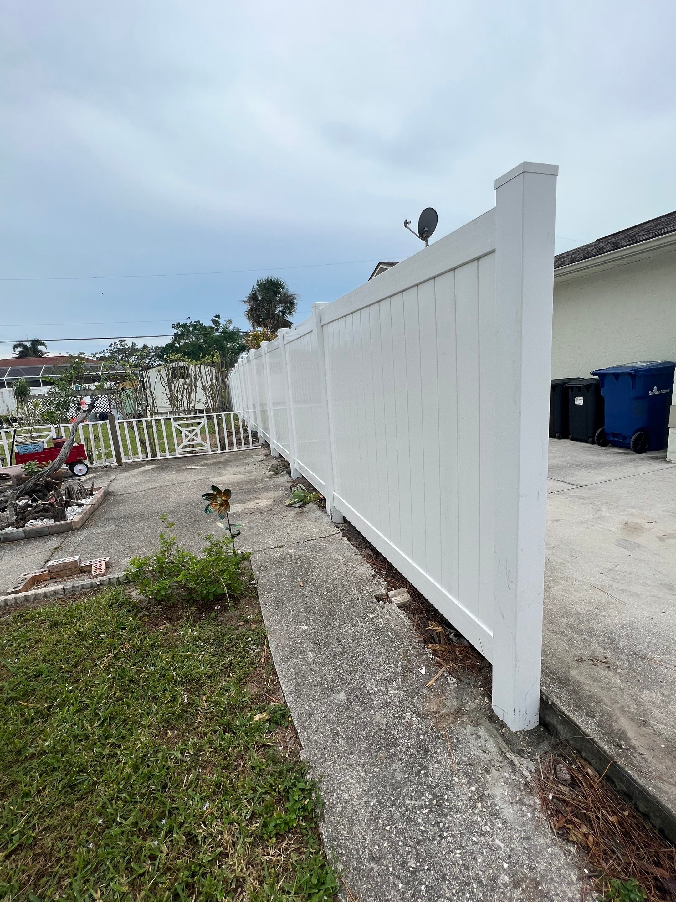 Vinyl Fence Installation using Vinyl Privacy Fence  by Asap fence and gates, LLC