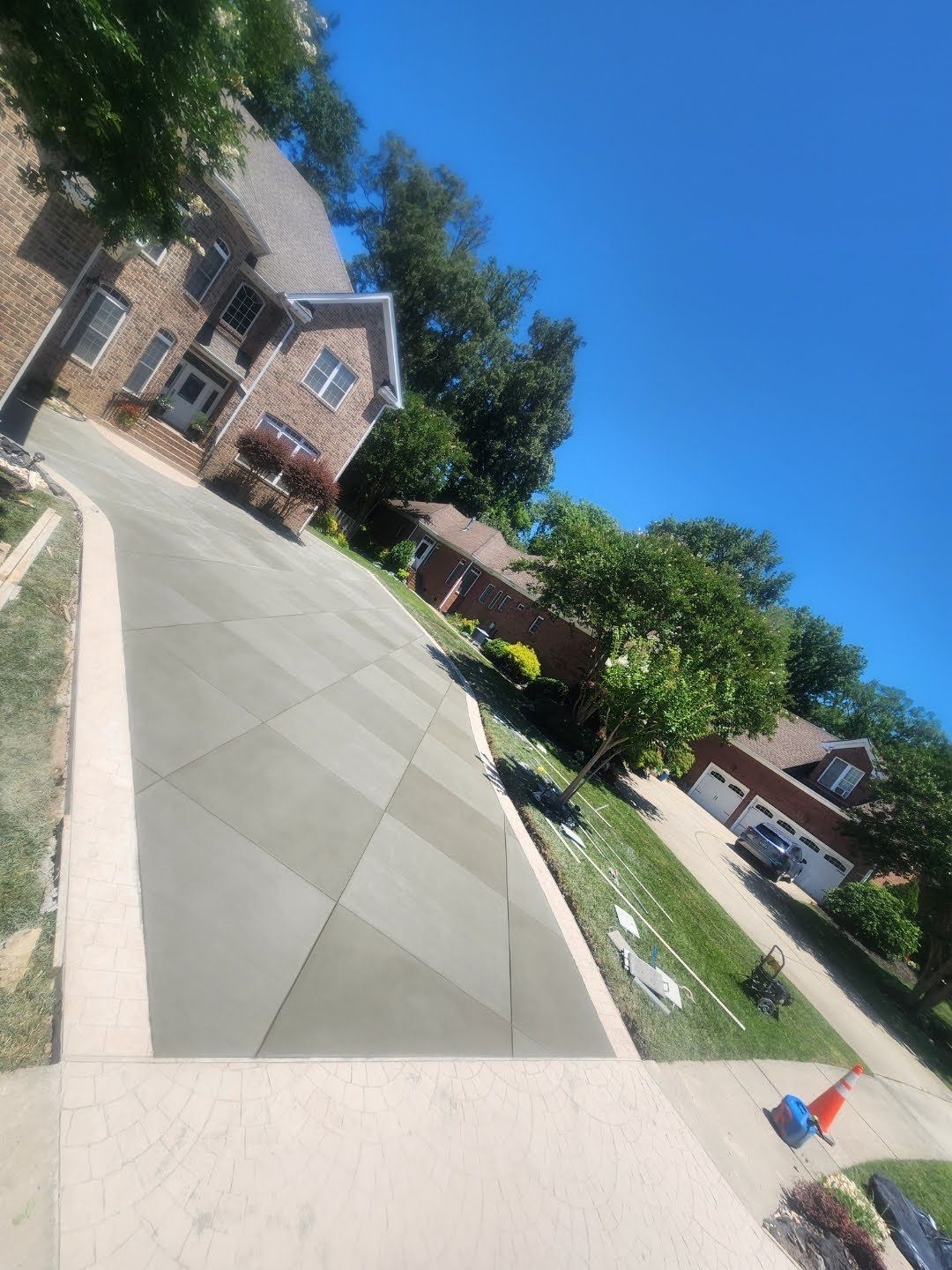 Project in Chesapeake by Sam The Concrete Man Virginia Beach