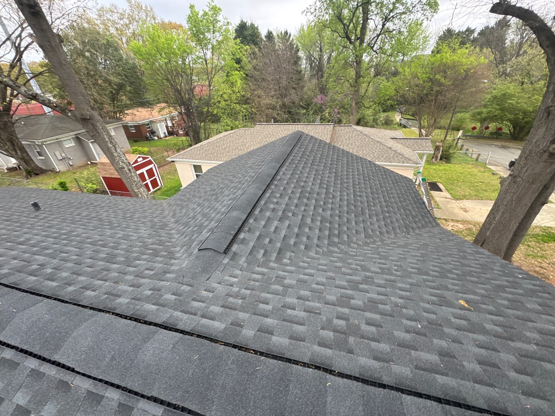 GAF HDZ Architectural Shingle in Charcoal by H&S Roofing and Gutter