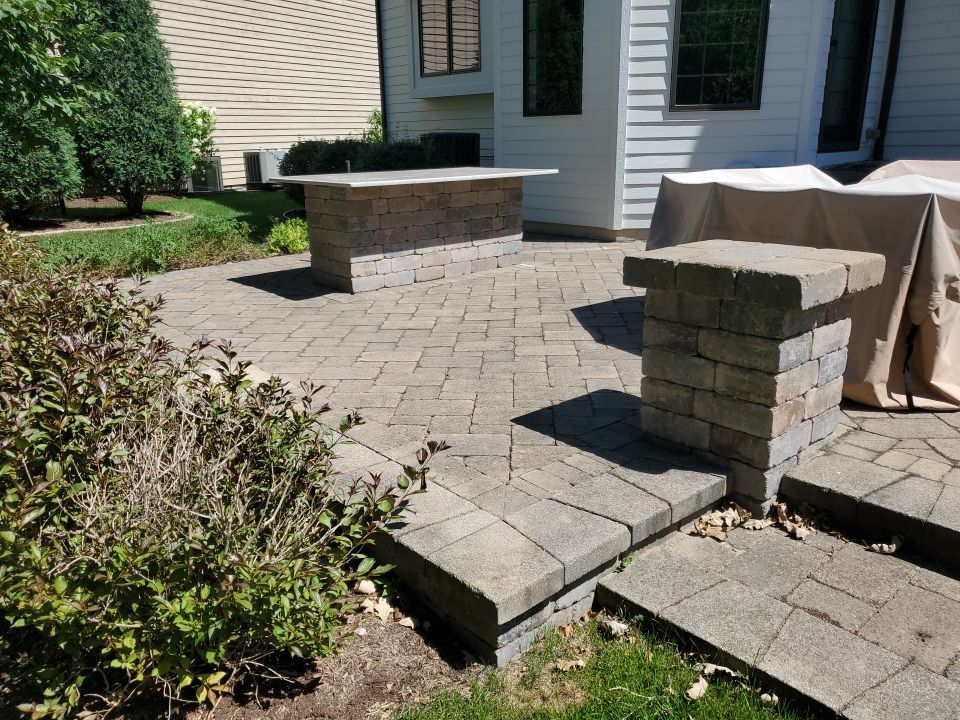 Brick paver clean, sand and seal.  using Surebond SB-1300 by Northern Power Washing LLC.