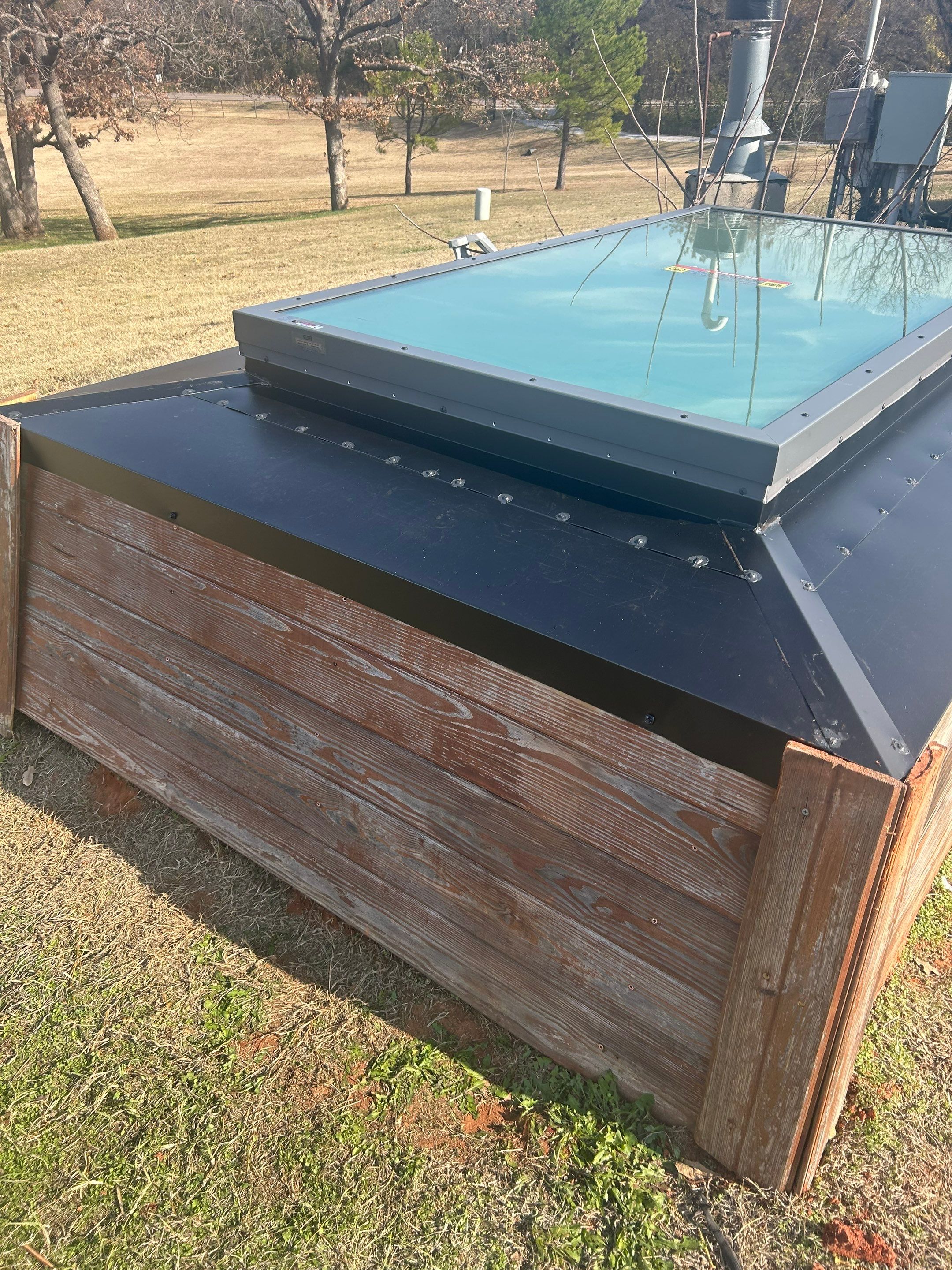 skylight replacement in Edmond by McCann's Roofing and Construction