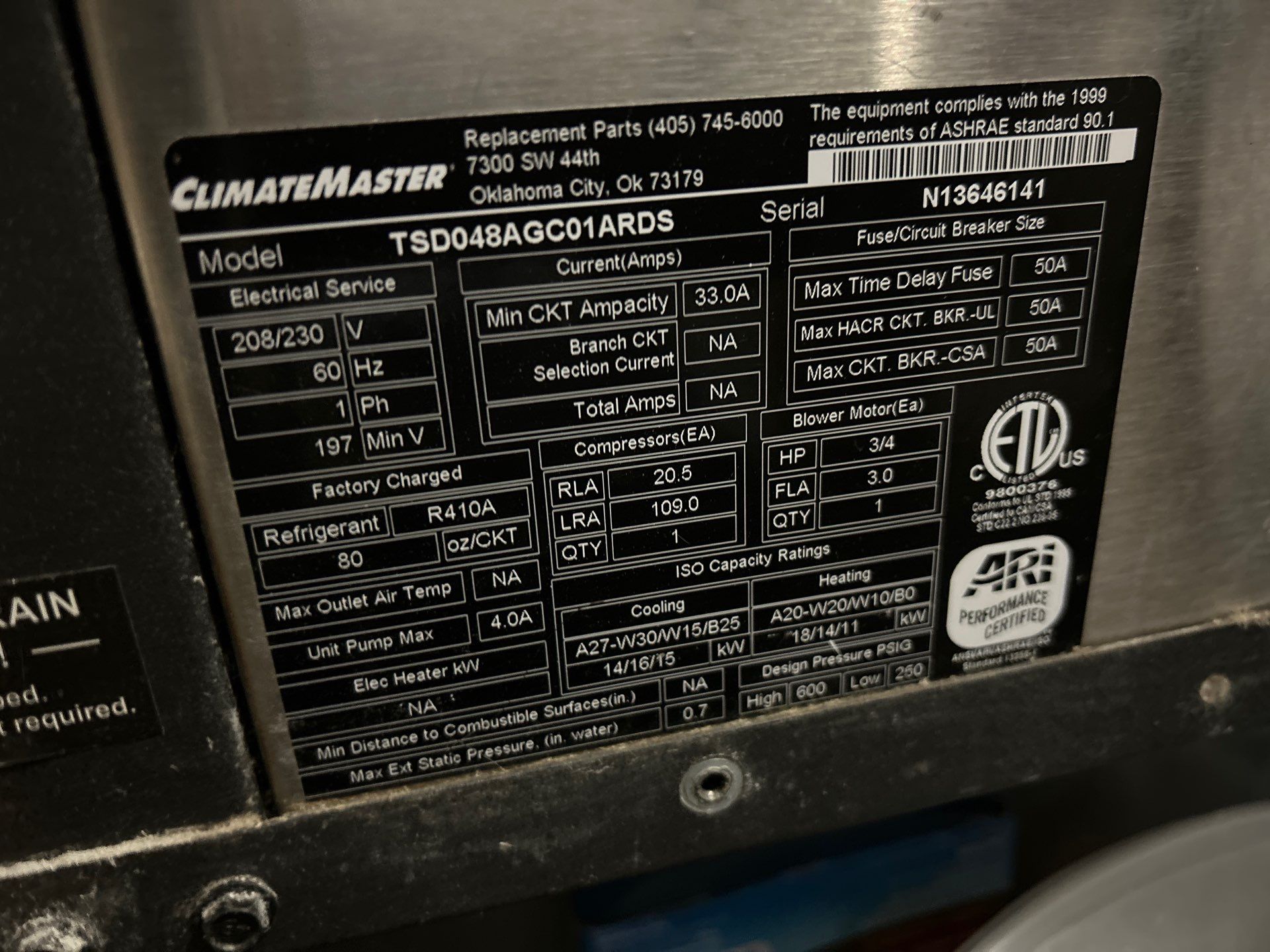 GEOTHERMAL using PRESSURE GUAGE by Dave Hartzell's Heat & Air