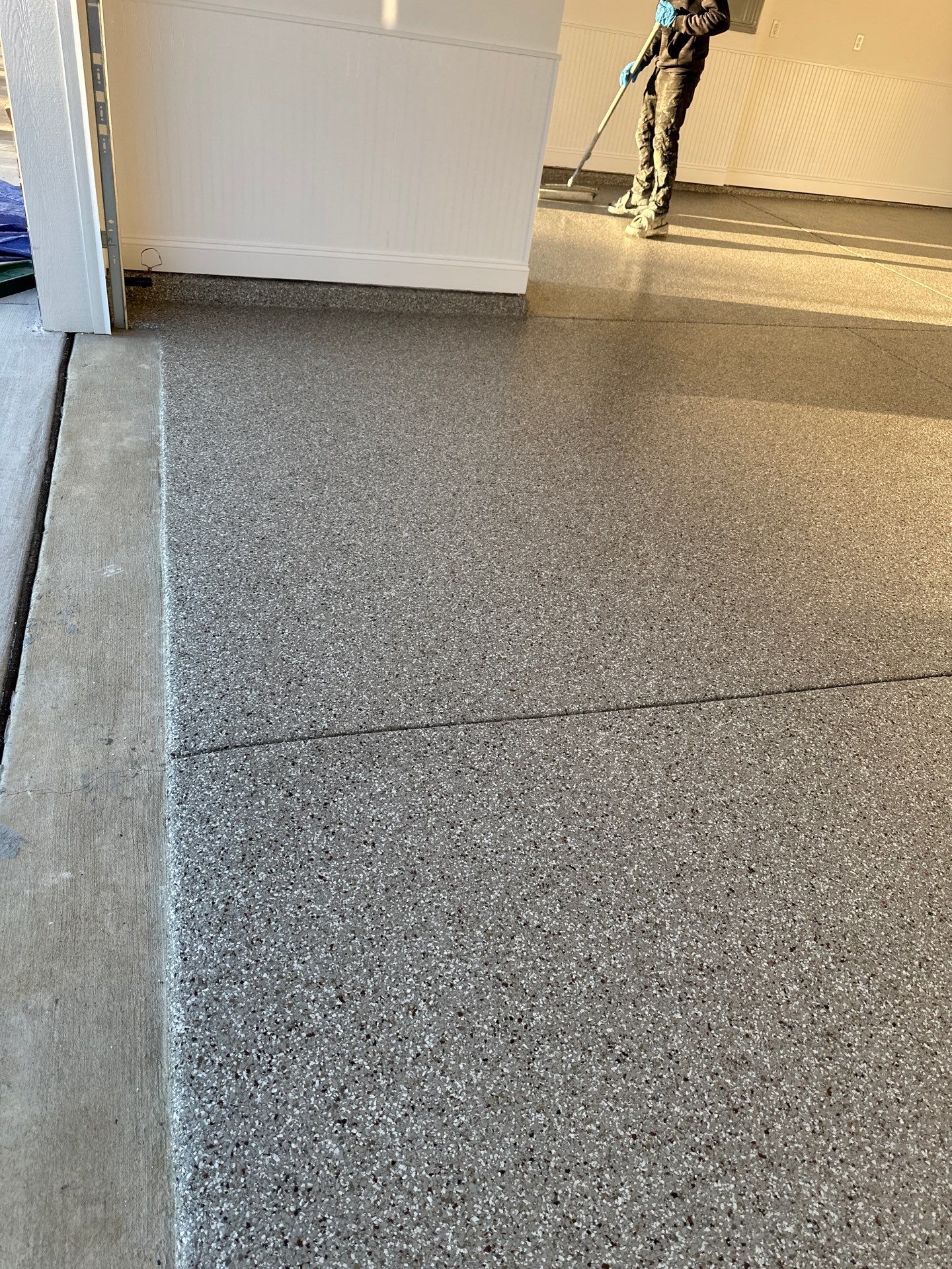 Garage Floor Coating using Creekbed by My Garage Floor Guys