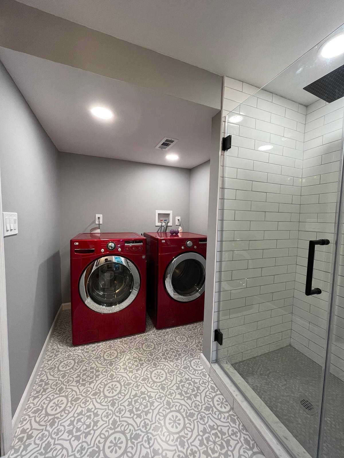 Bathroom Remodel using Tile by Home Concepts Construction