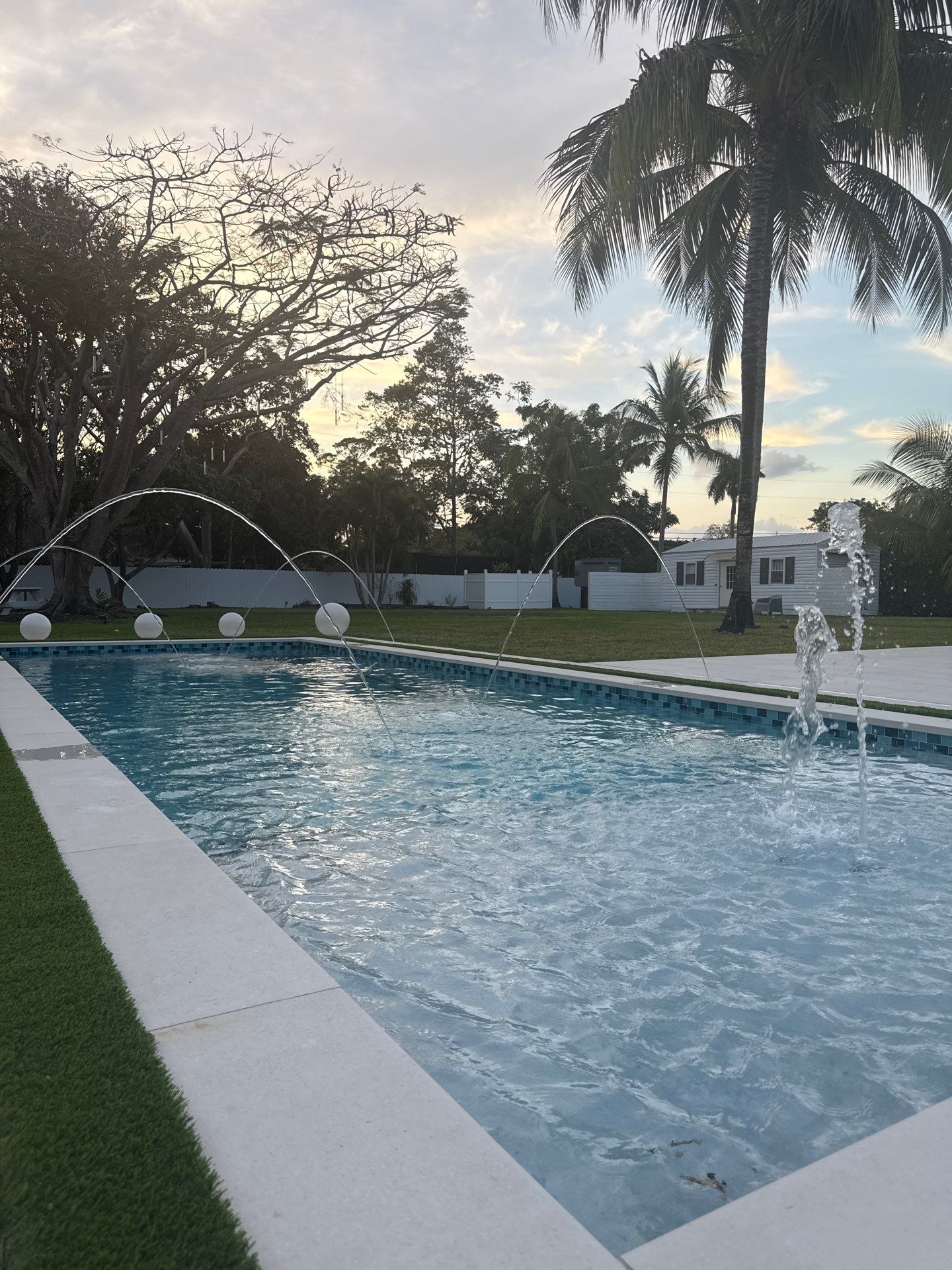 Project in South Miami by ROSMEL POOLS INC