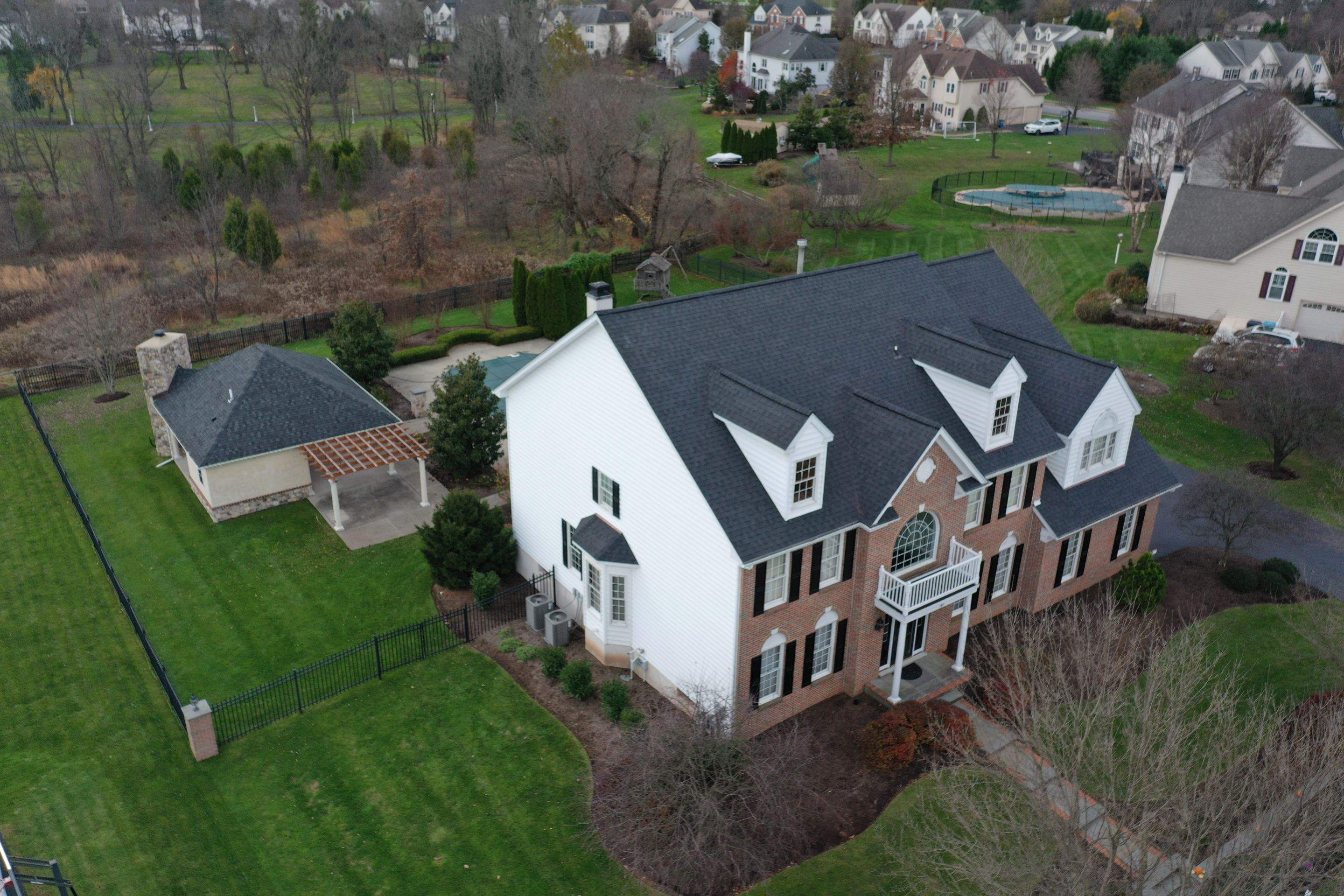 Roofing Installation using CertainTeed Landmark - Moire Black by Storm Guard of Ches-Mont PA