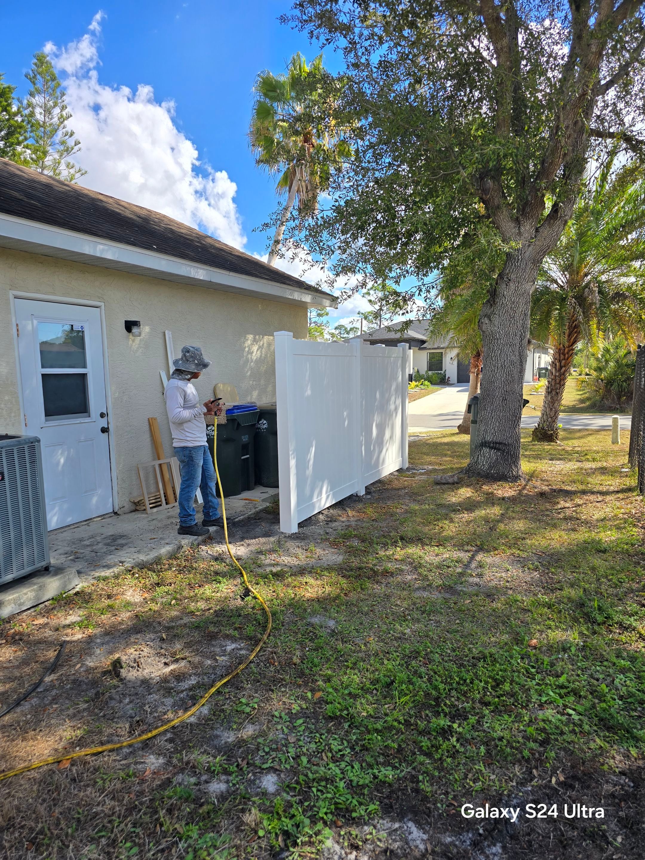 Vinyl Install in North Port by True Fence LLC