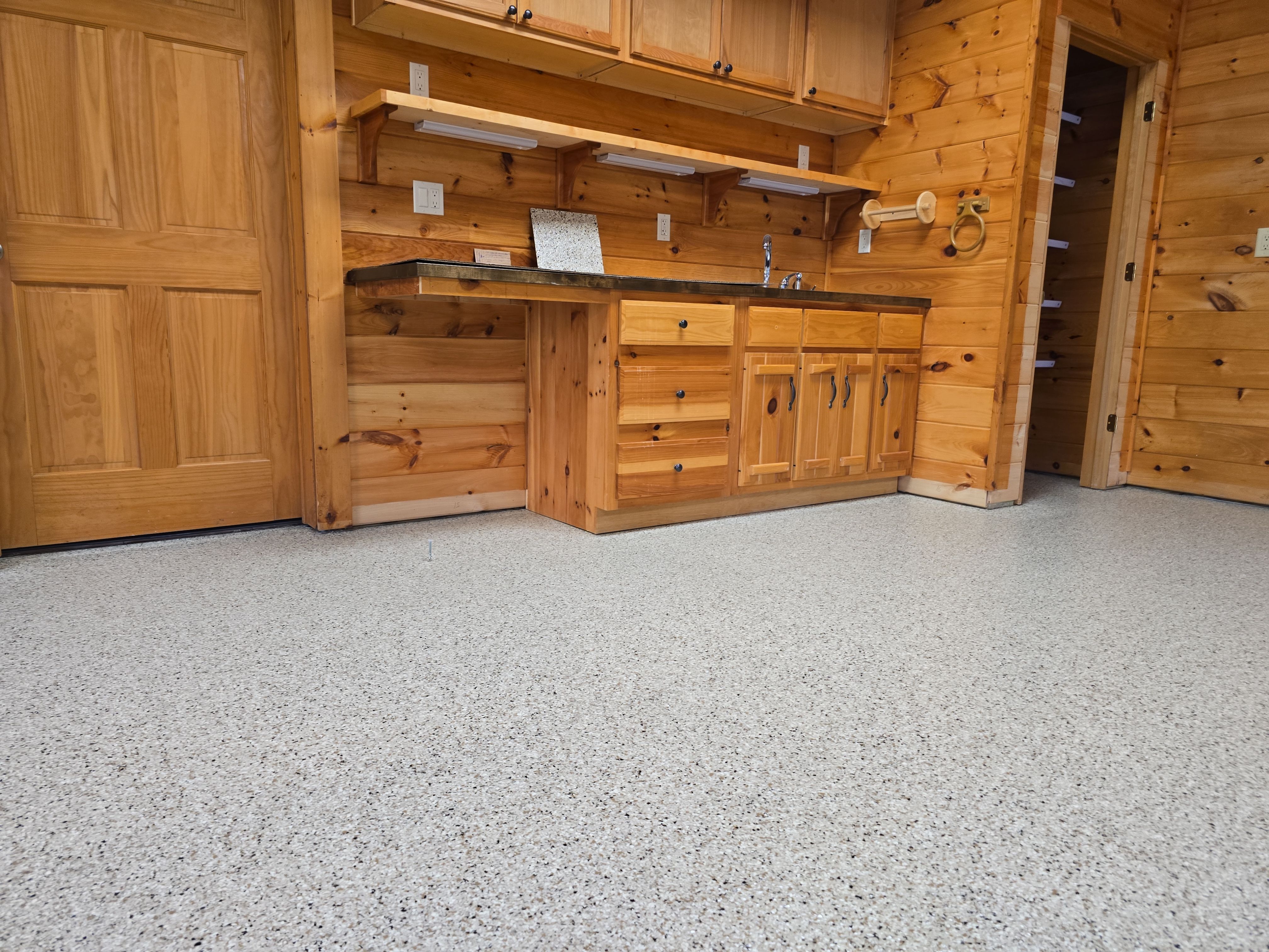 Garage using Desert by Elite Floor Solutions