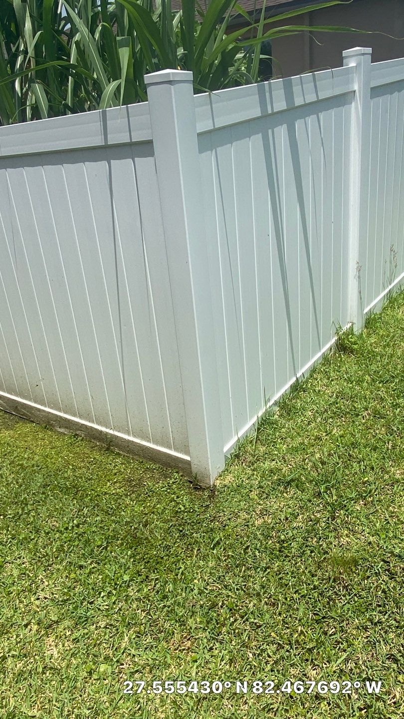 Parrish, FL 6ft. Tall White Vinyl Privacy Fence by Asap fence and gates, LLC