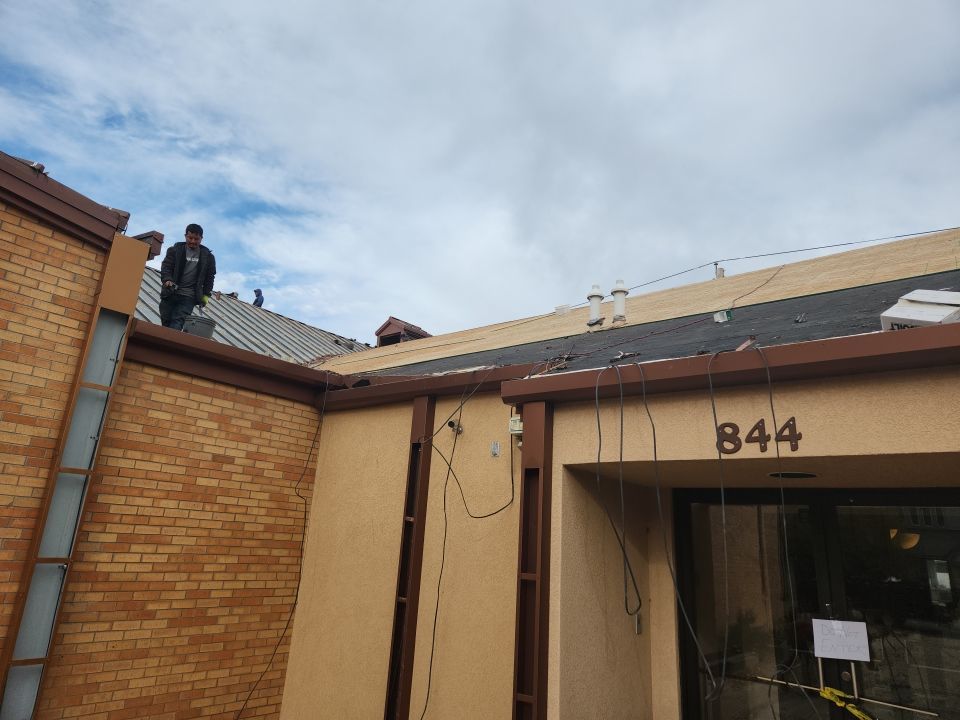 Commercial Roofing Installation using EuroShield by Weather-Tite Exteriors LLC