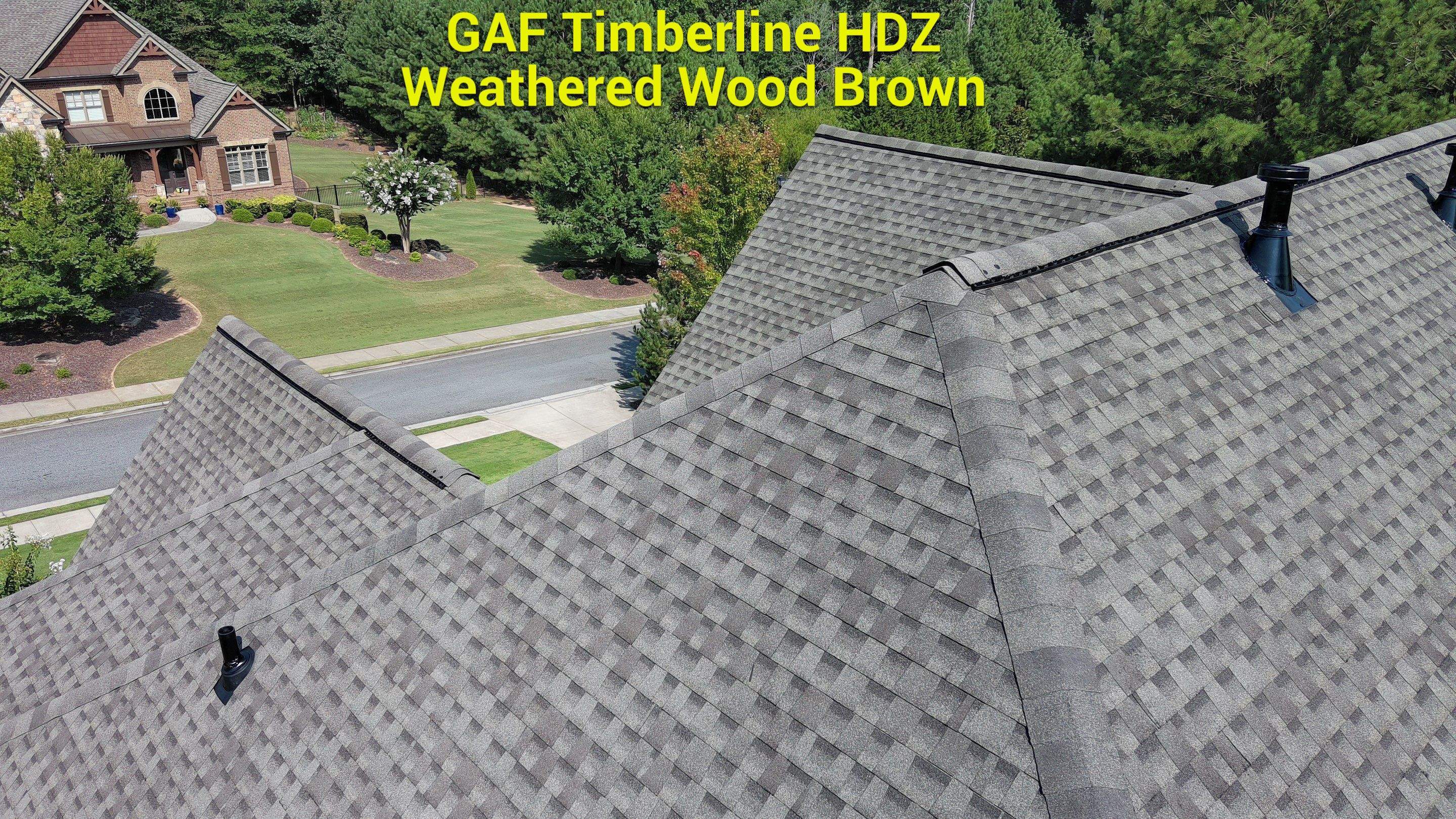 New roof installation and shingle colors by Rhino Restoration