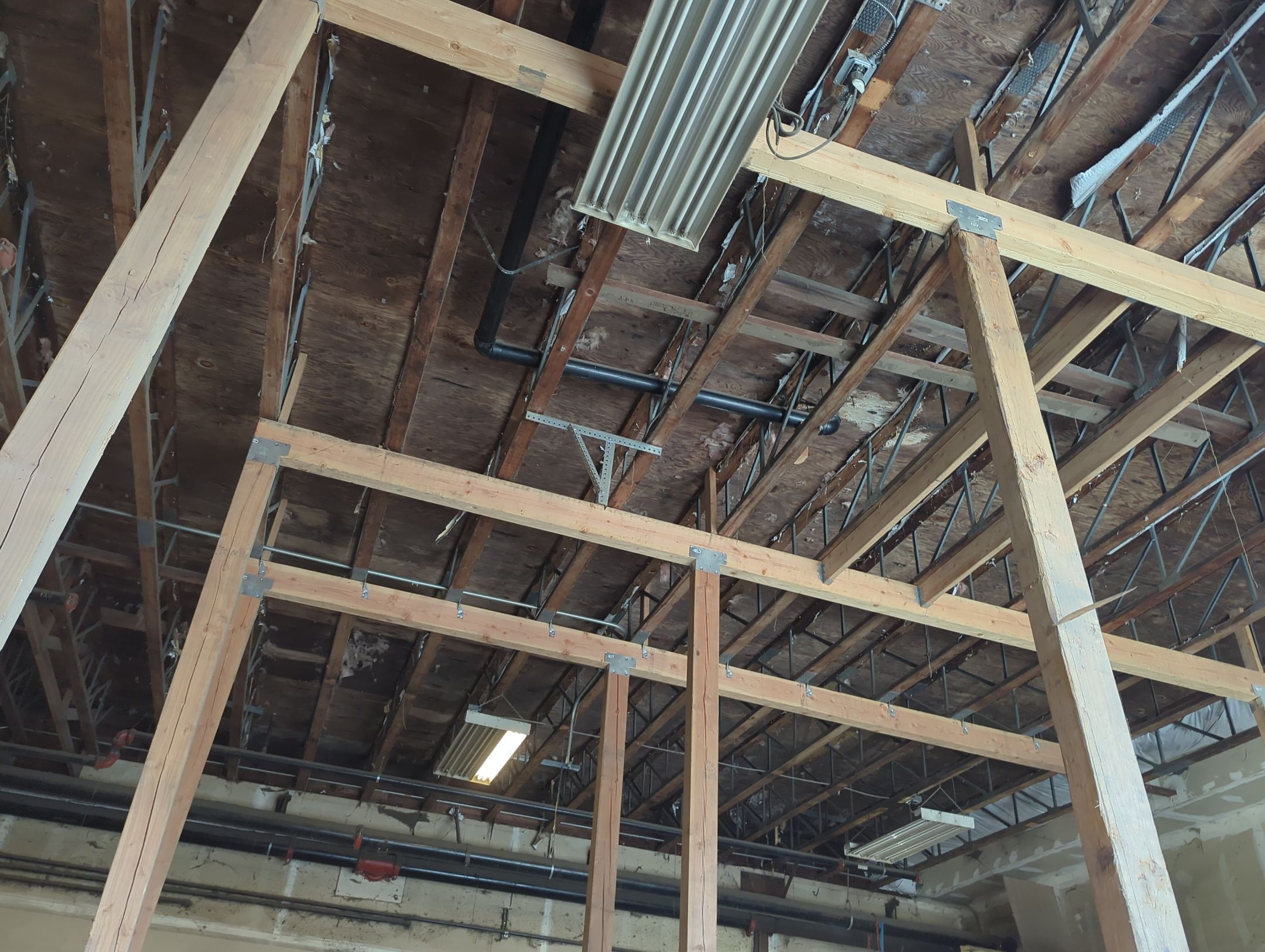 Warehouse Flat Roof - Torchdown to PVC by Roof Smart