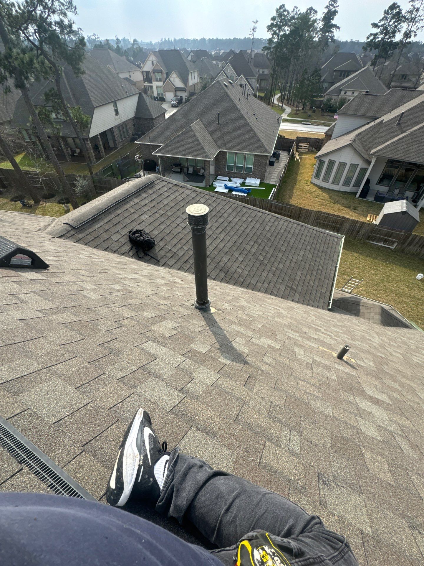 Project in Conroe, TX by Associates Roofing Unlimited 