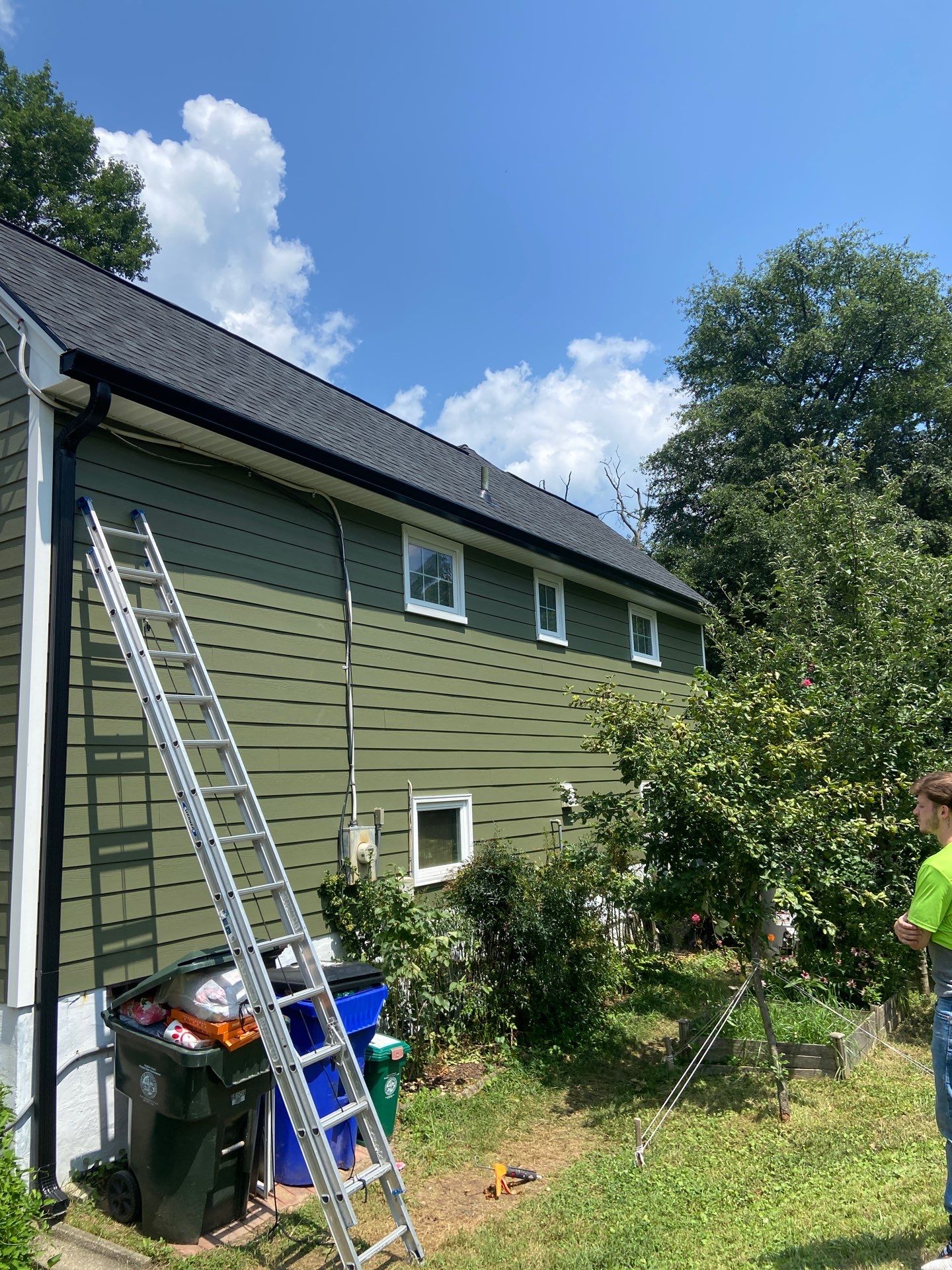 New Exterior Makeover with Hardie in College Park, MD by Storm Ready Exteriors