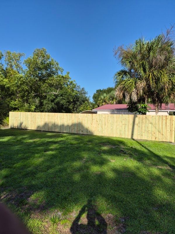 Black Vinyl Chain Link Fence Installation in Arcadia Florida by True Fence LLC