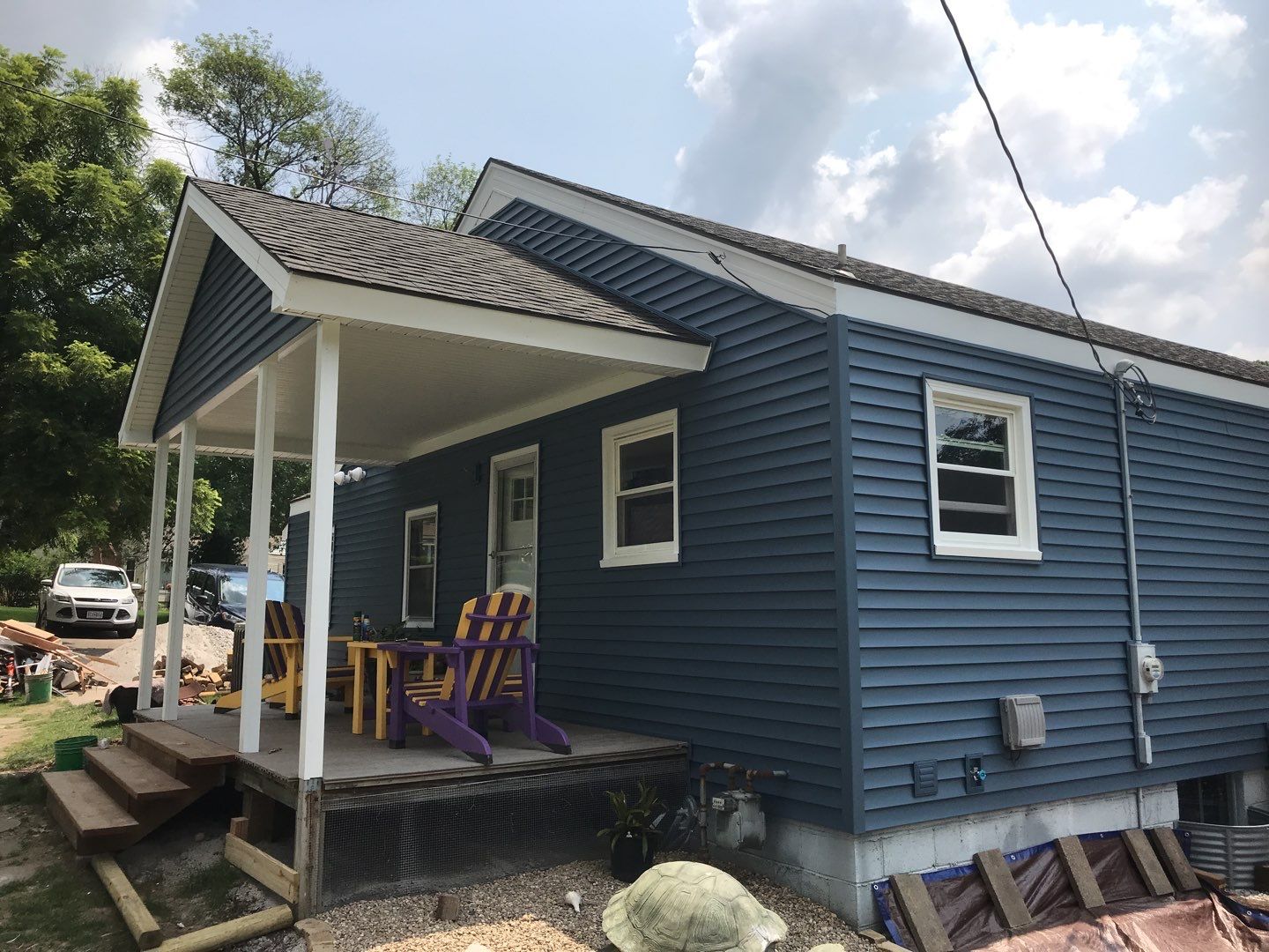 Siding Installation using Premium Point  by EEC  Windows, Siding & Roofing 