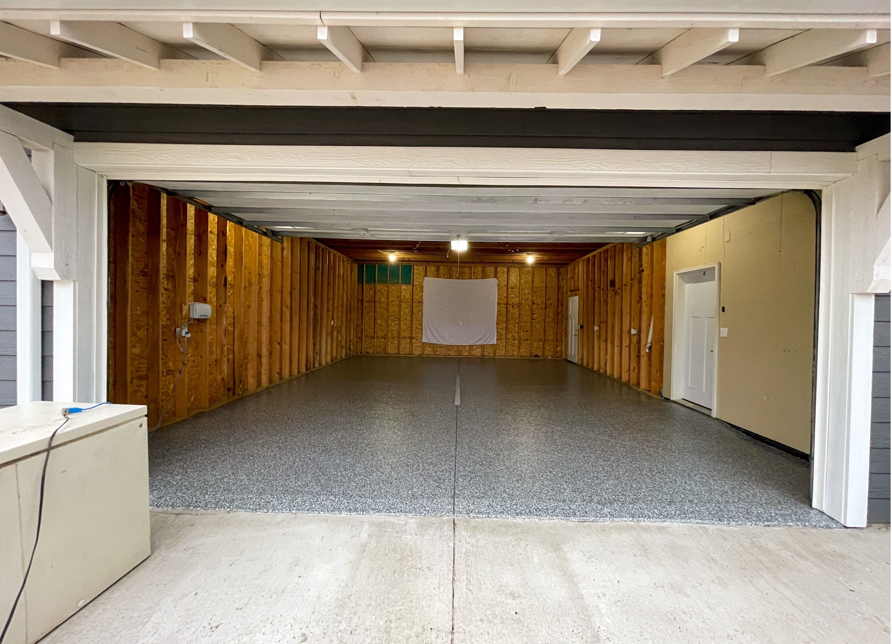 Garage using Smoke by Select Painting, Coatings & Garage Cabinets