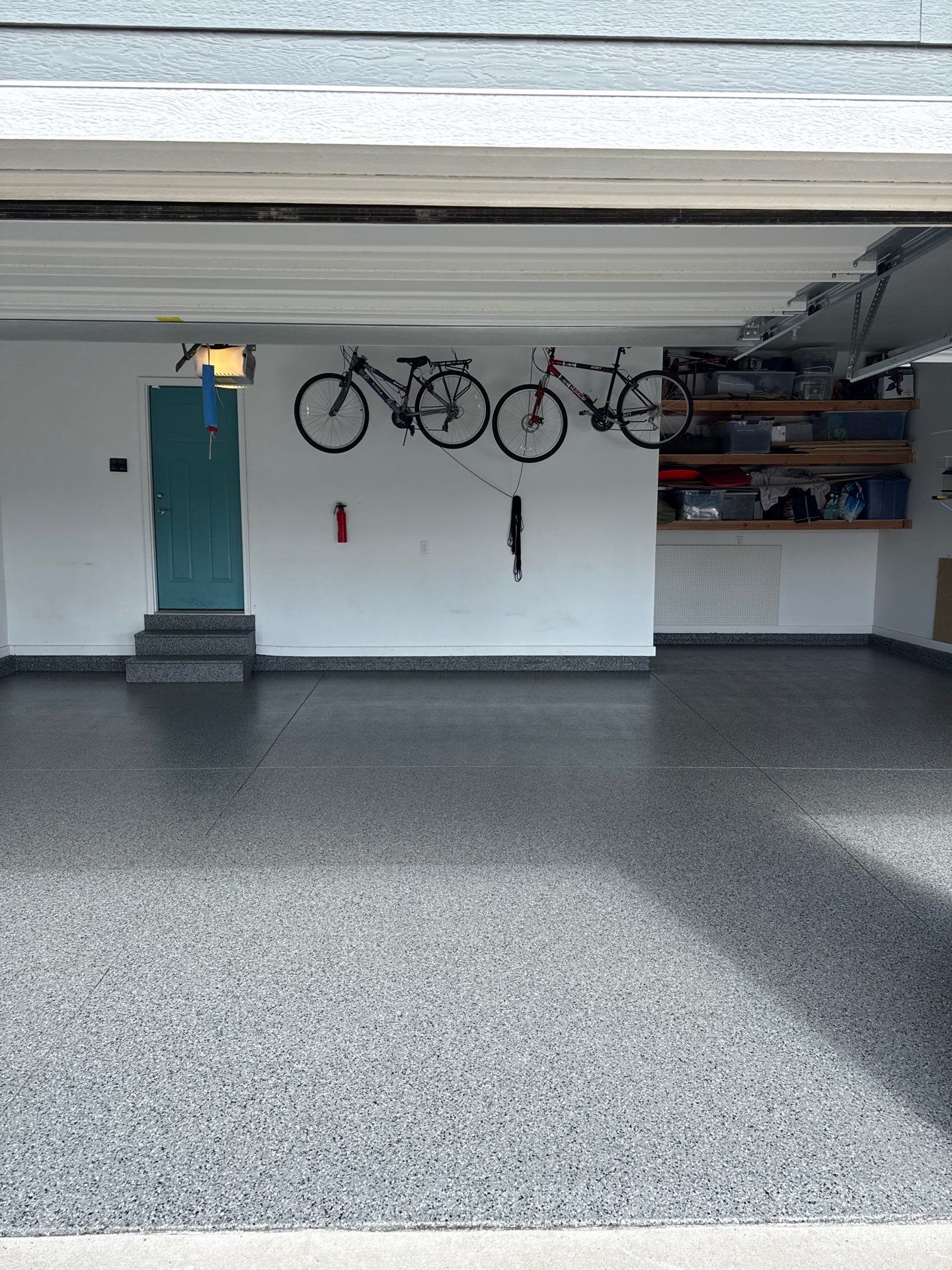 Epoxy Floor Coating Before Graduation Season!  by Revival Concrete Coatings