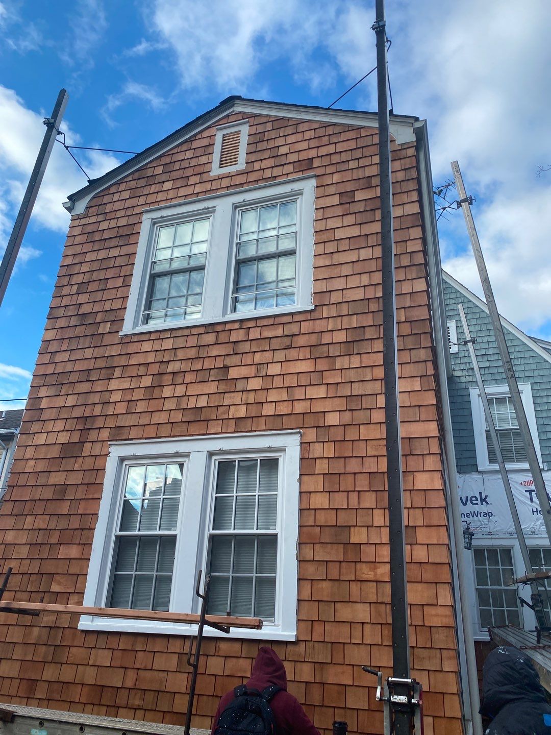 Siding Installation using Western Red Cedar #1 Perfection G&R CCA - Shingles & Shakes by RM Banning, Inc.