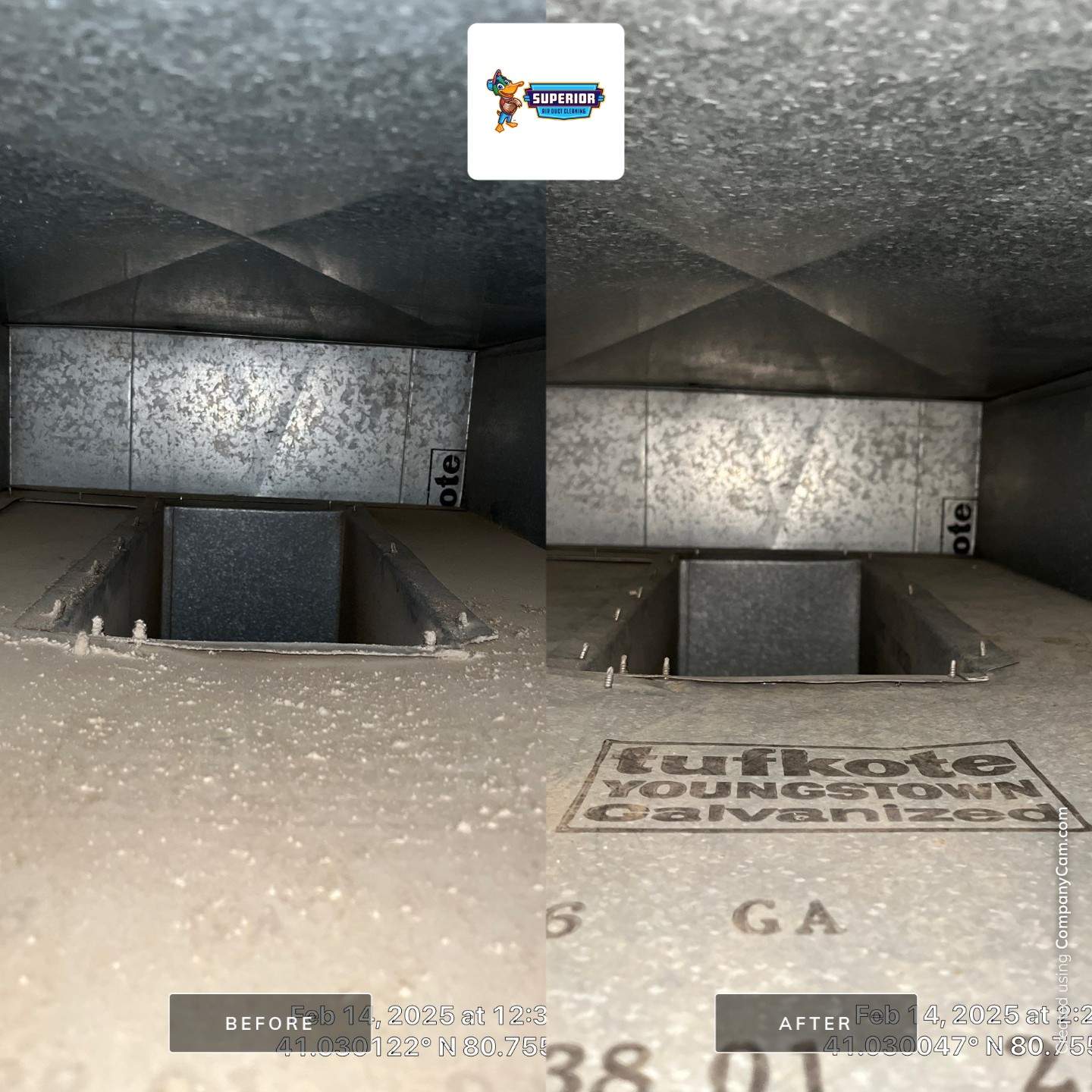 Air Duct Cleaning With a Vacuum Truck in Canfield, OH by Superior Air Duct Cleaning