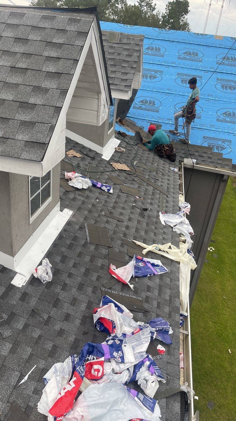Commercial Roofing Installation using Roof Replacement by American Roofing & Construction LLC