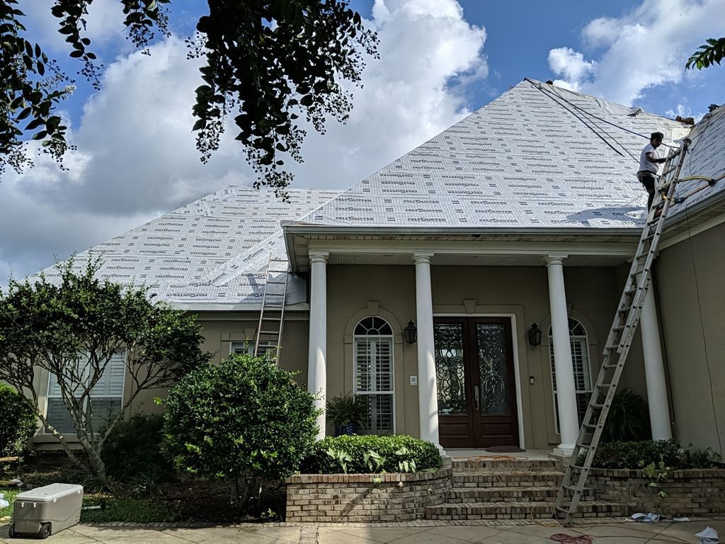 Residential Roofing Repair using Roof Replacement by American Roofing & Construction LLC