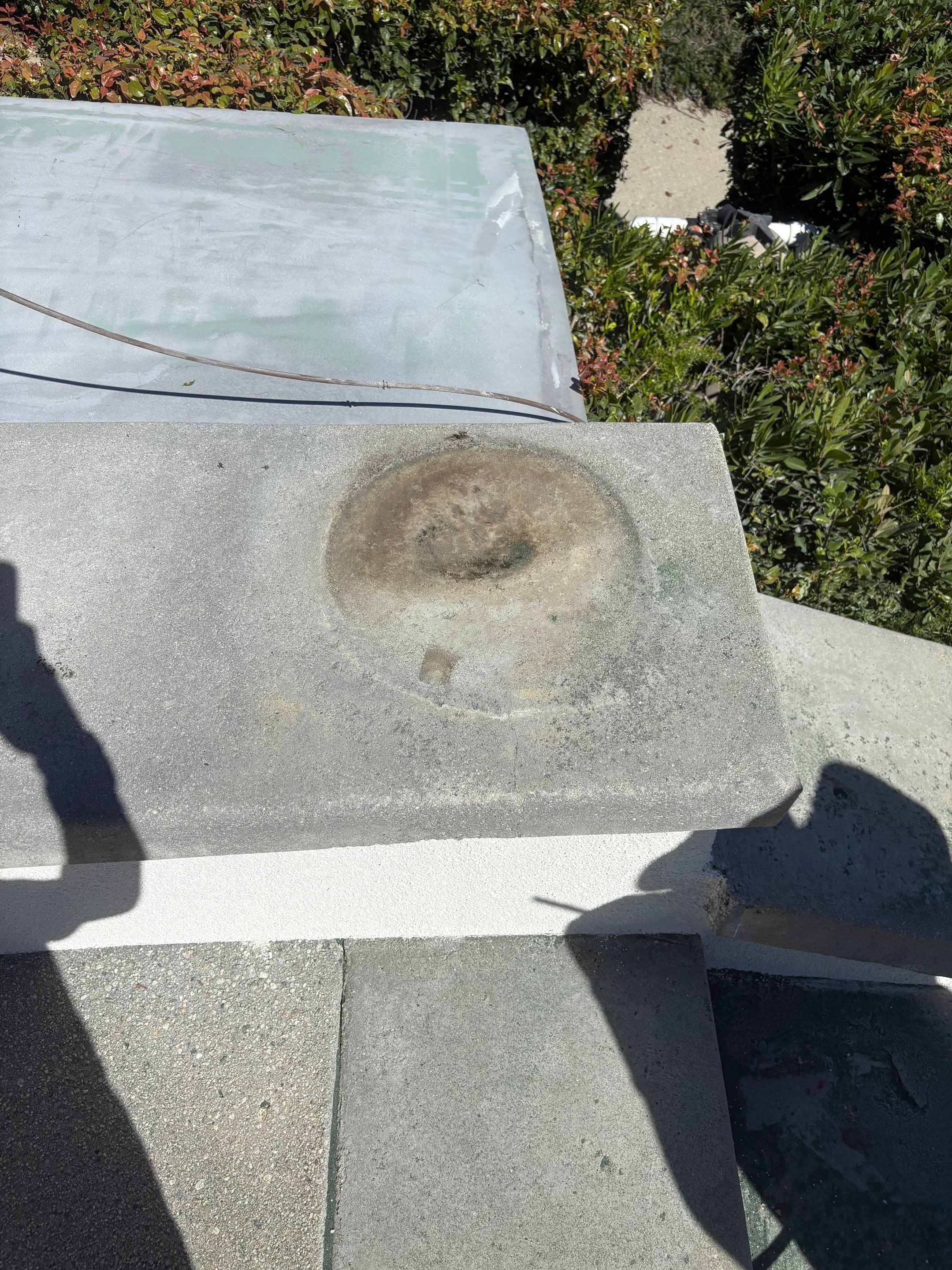 Sandblasting Concrete Back Patio In Calabasas, CA by La Power Washing Inc