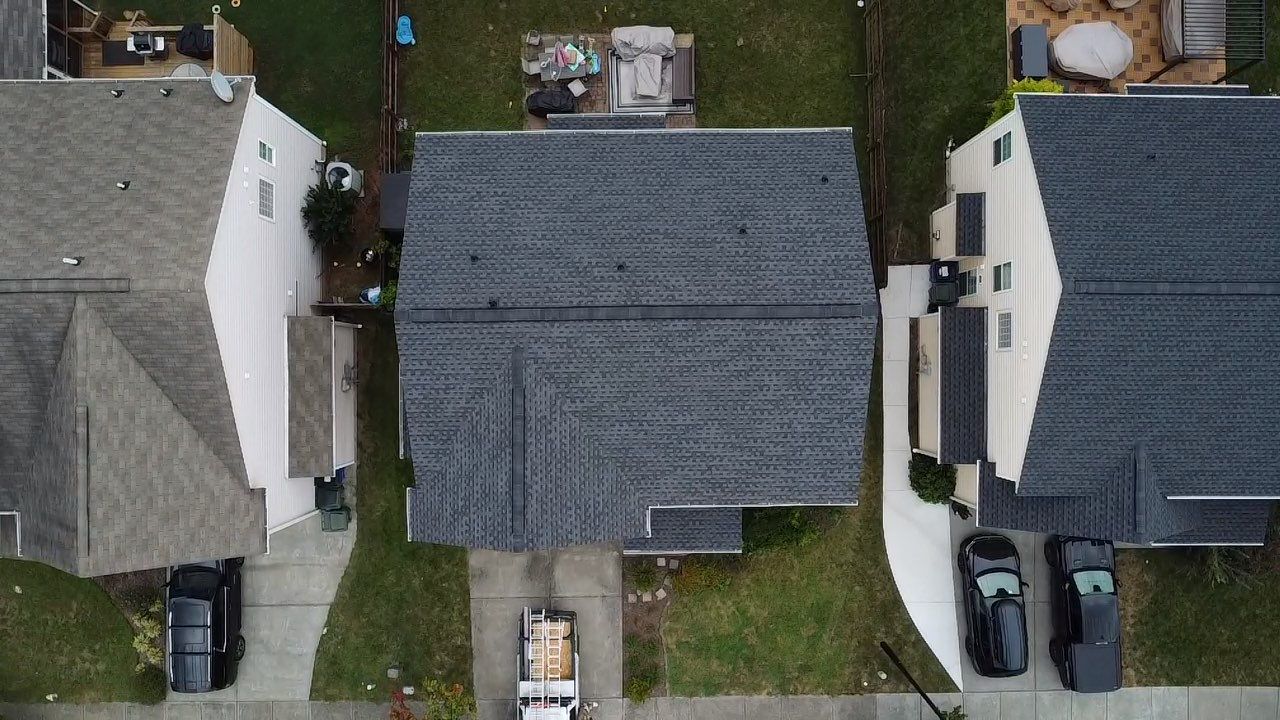 GAF HDZ Charcoal by Skybird Roofing