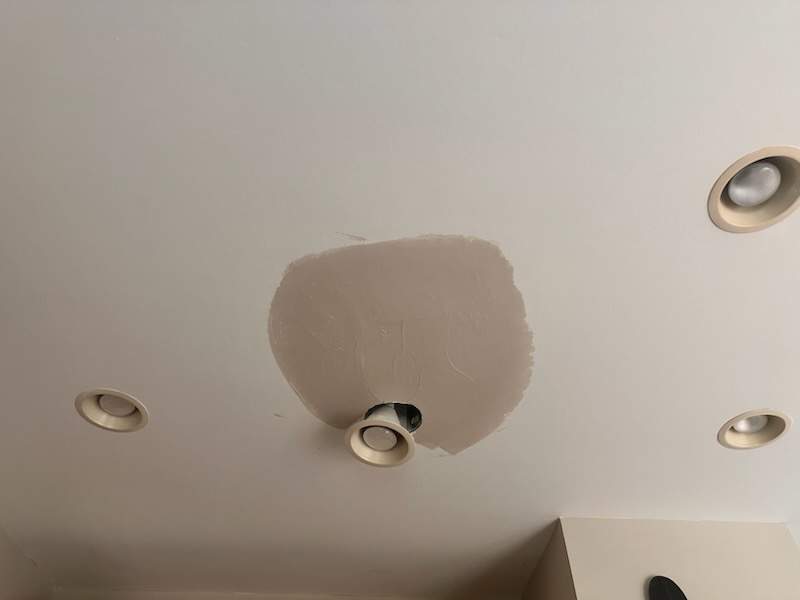 Ceiling Repair with Mold Treatment & Paint Restoration by Laser Focused Solutions LLC