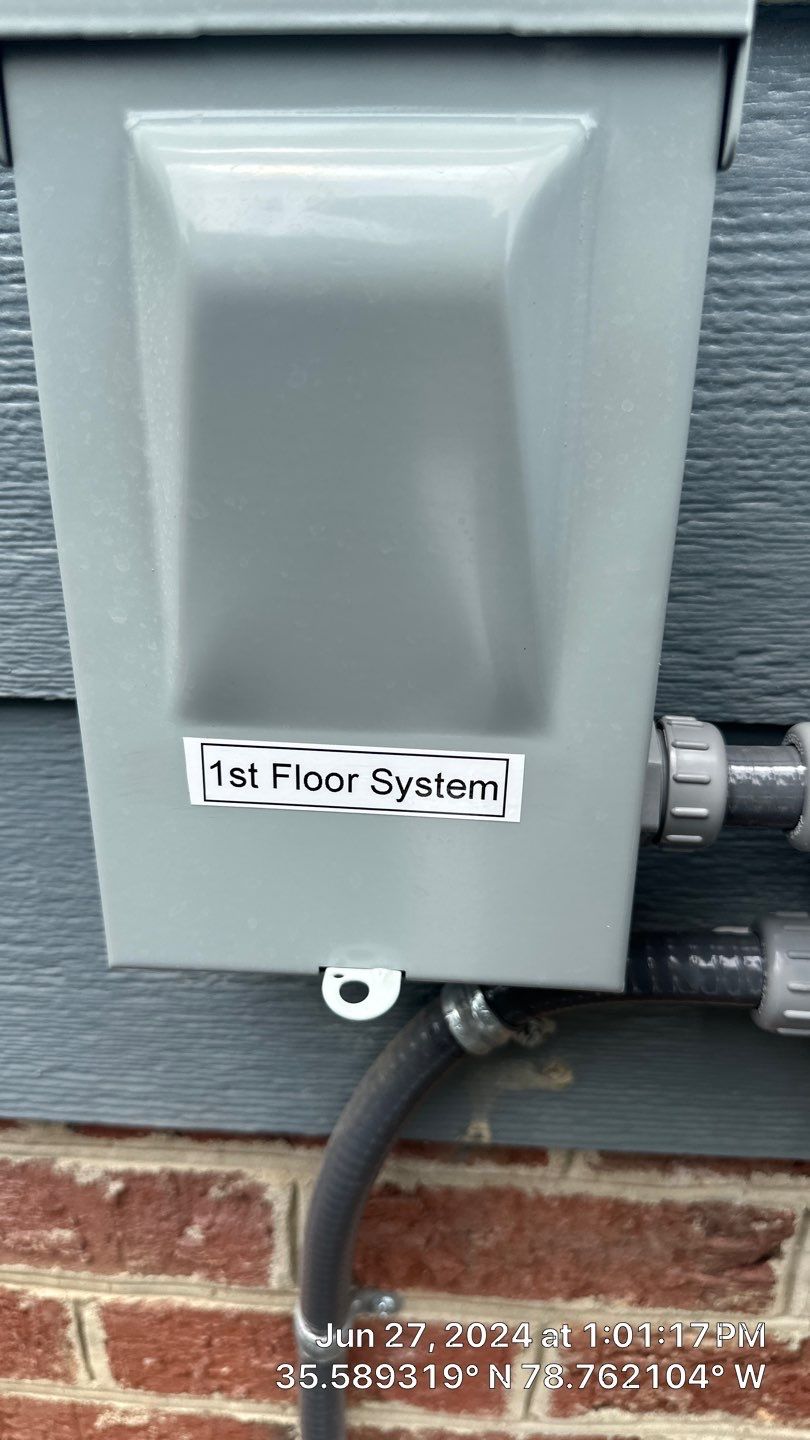 2 Trane XV20i Split System Install by Nick's Mechanical LLC.