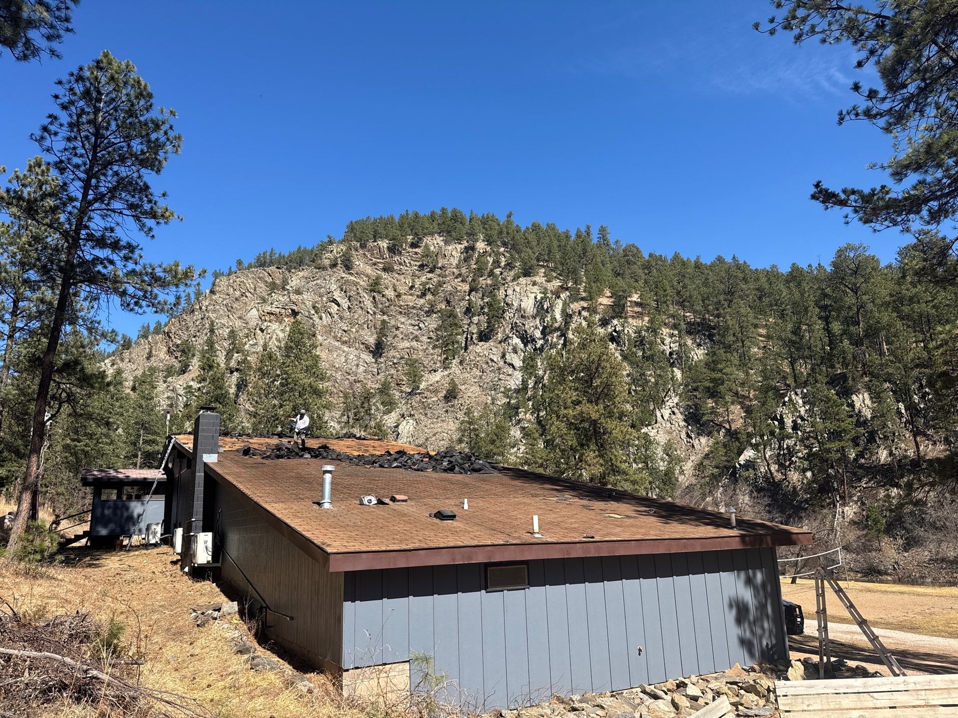 Residential Roofing Installation using Steel Roofing by Weather-Tite Exteriors LLC