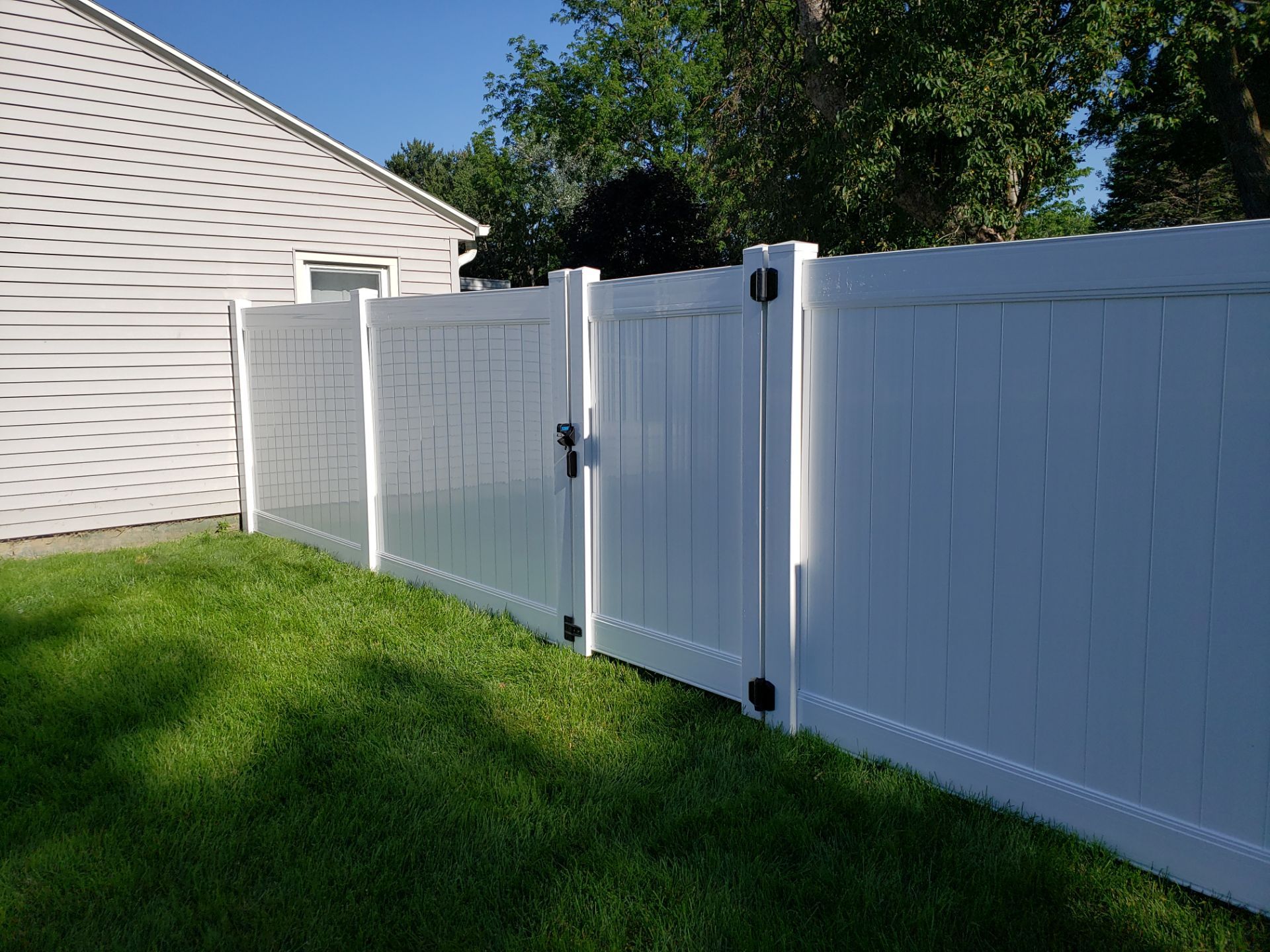 Project in Cedar Falls by Perfect Picket Fence and Stain