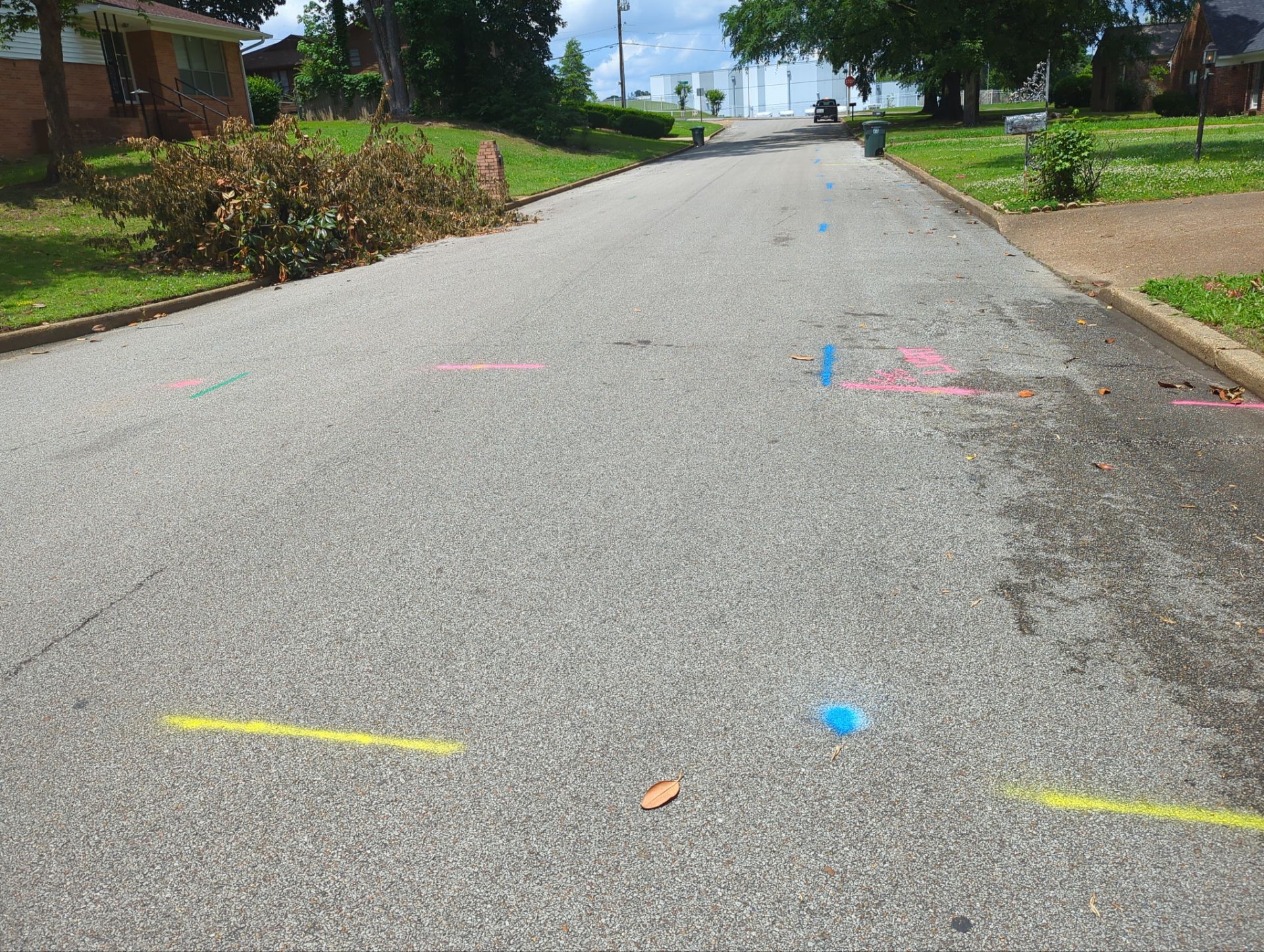 Utility R.O.W Locate for Survey and Design project by Alsip Locating Service, LLC