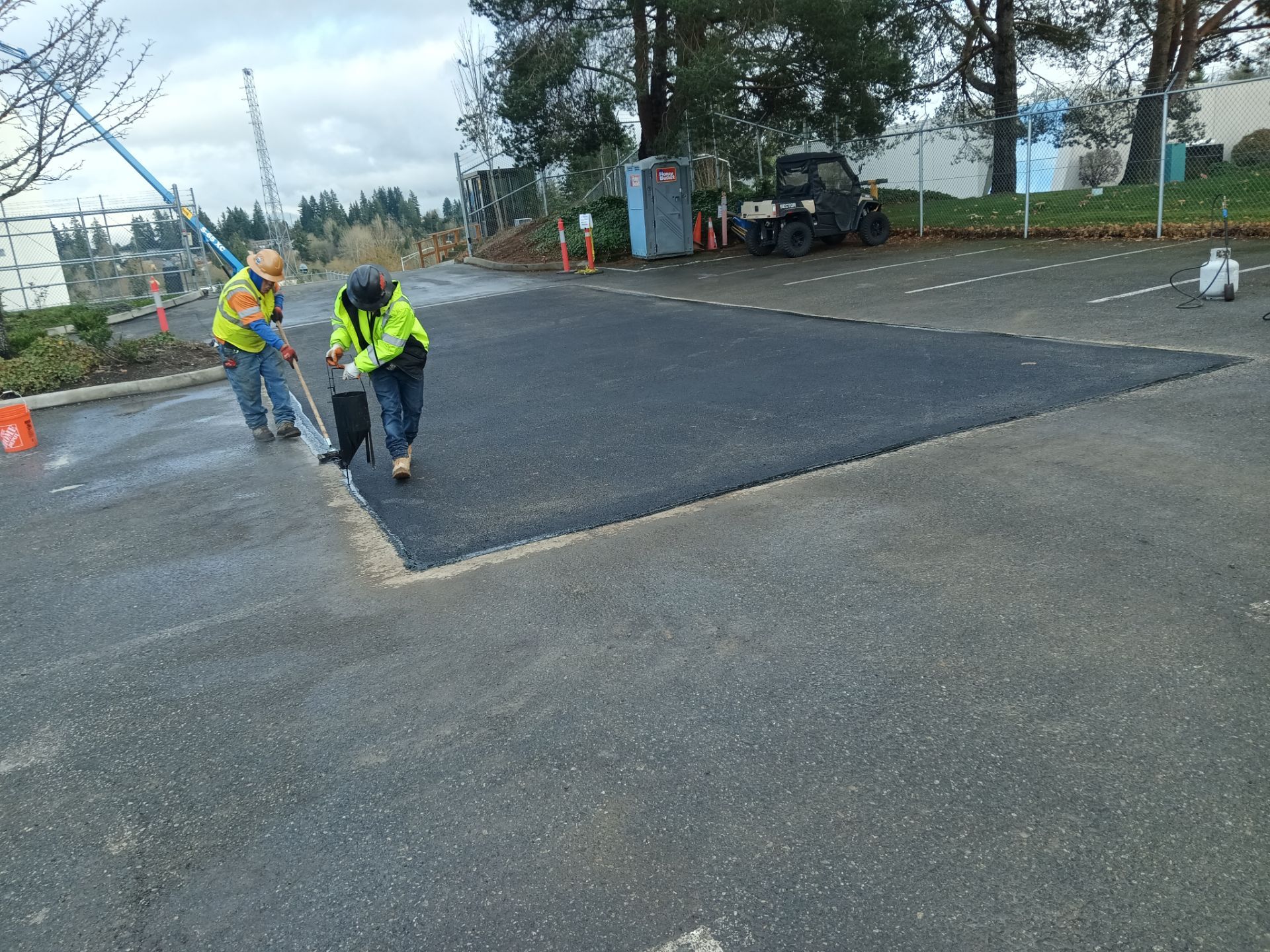 Tyler | Patch & Spot Repair and Curbing, Concrete & Asphalt Project by Jireh Asphalt & Concrete Inc 