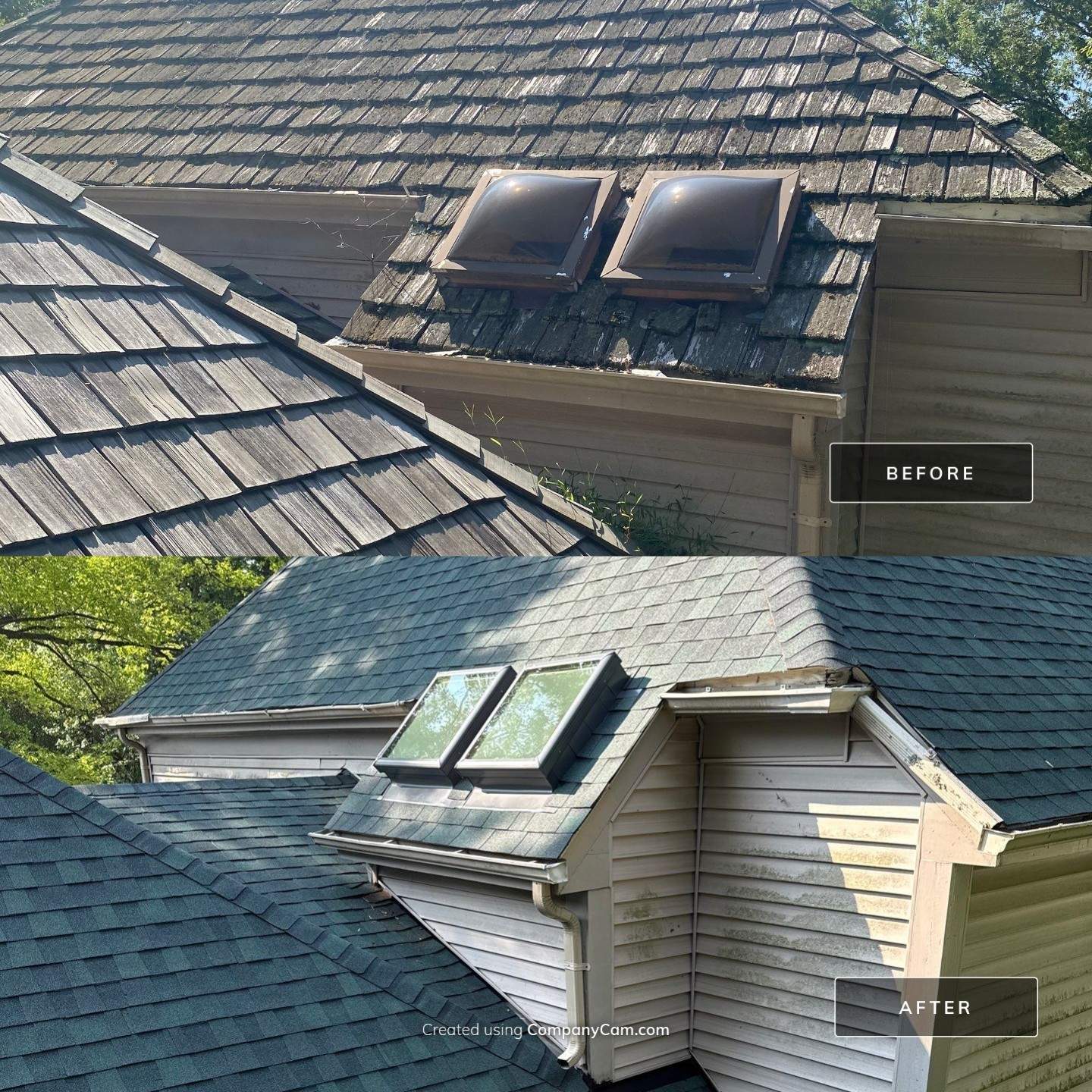 Springfield: Roof Replacement with CertainTeed Landmark Pro in Max Def Evergreen by RM Banning, Inc.