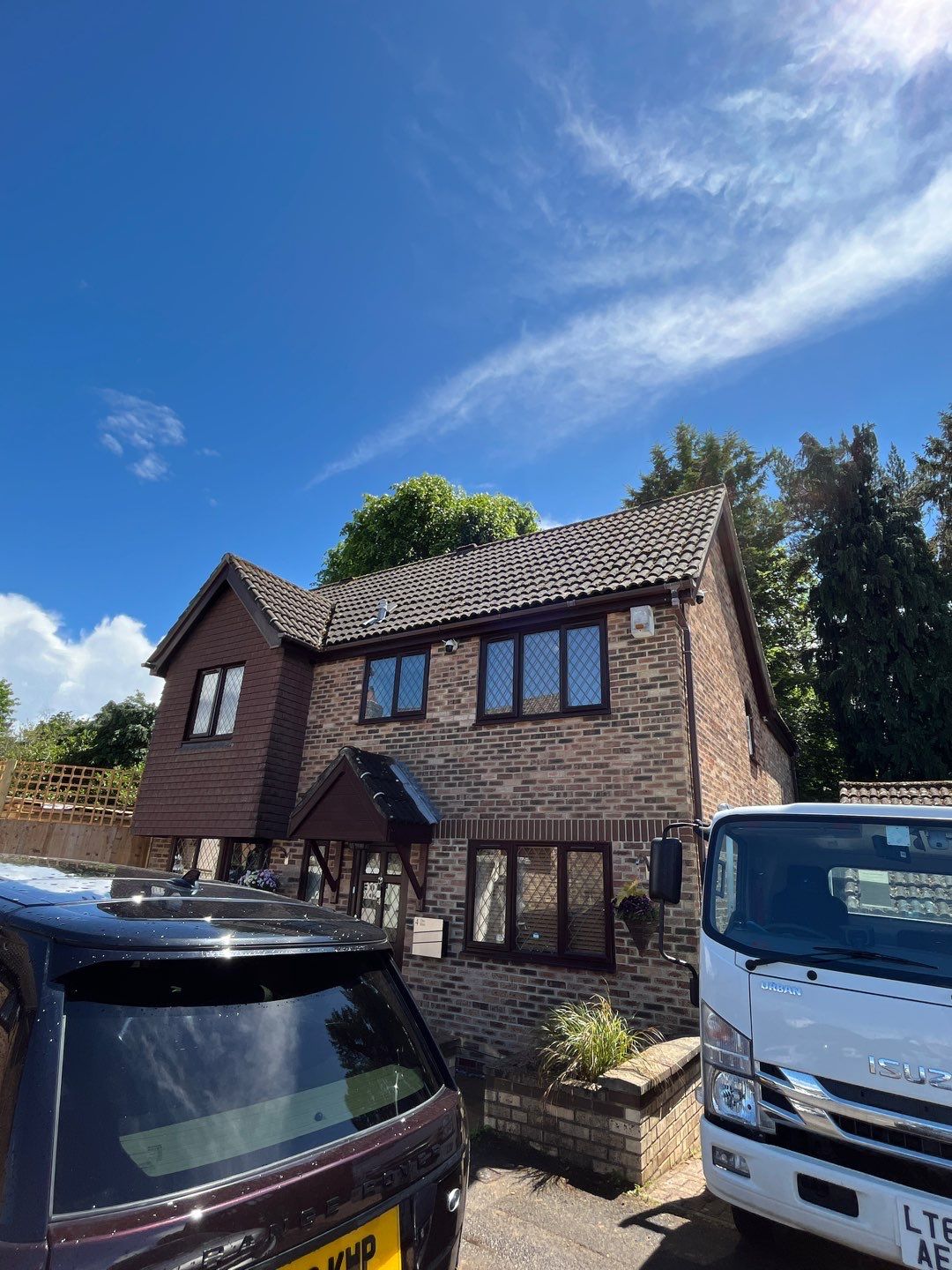 Roof Clean - Moss Removal using Honda 15lpm Low Pressure Washing Machine by Ges Exterior Cleaning ltd