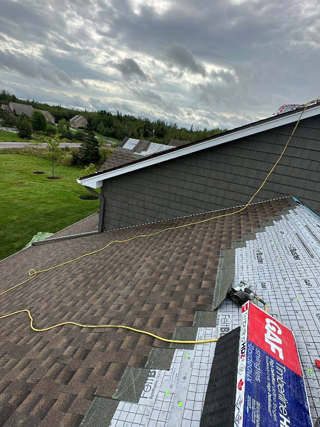 Residential Roofing Installation using Asphalt GAF HDZ by Artisan Roofing & Home Improvements Inc.