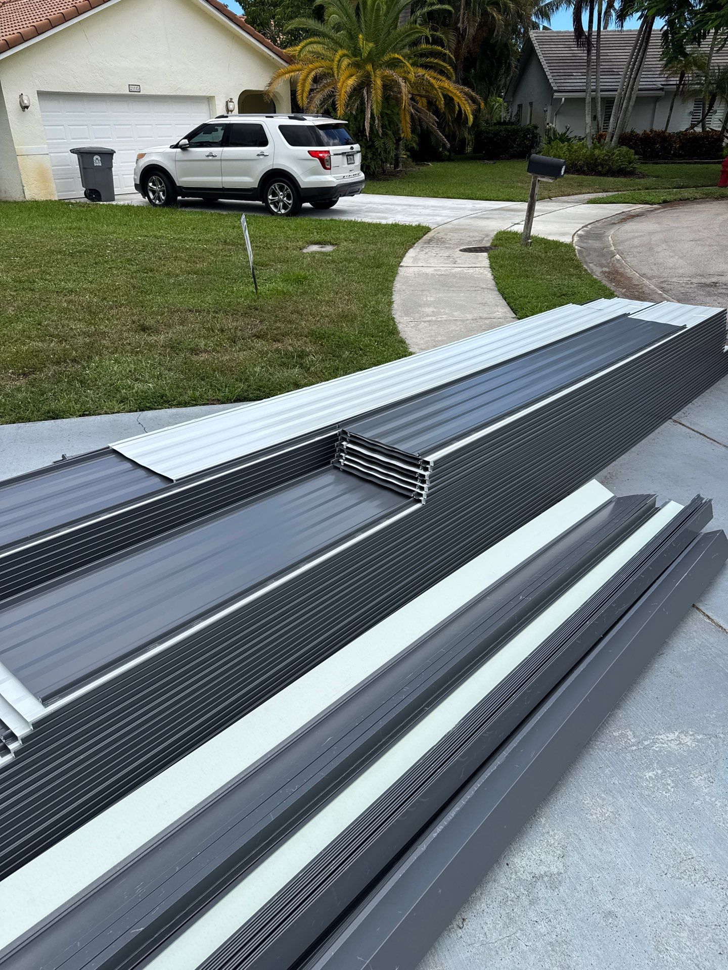 Residential Remodel using 1" Nail strip metal roof by BLUES BROTHERS ROOFING