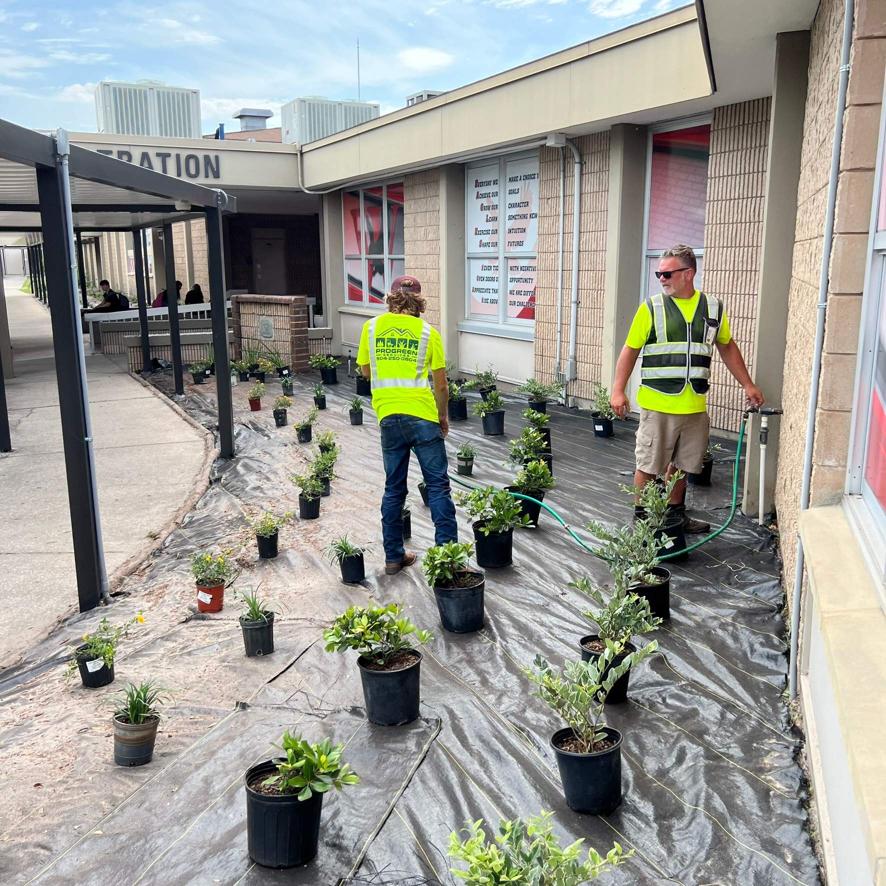 Landscape Install | Wilkinson JHS by ProGreen Services